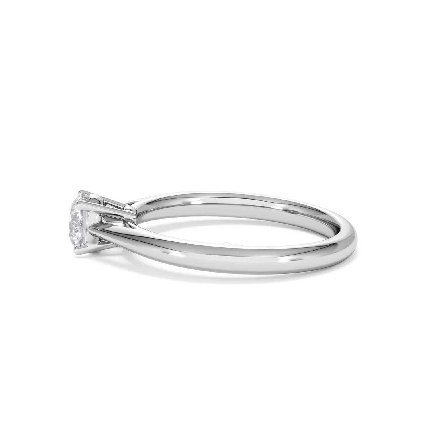 Engagement Ring Certified 0.50CT Elysia Platinum G/VS - Image 68