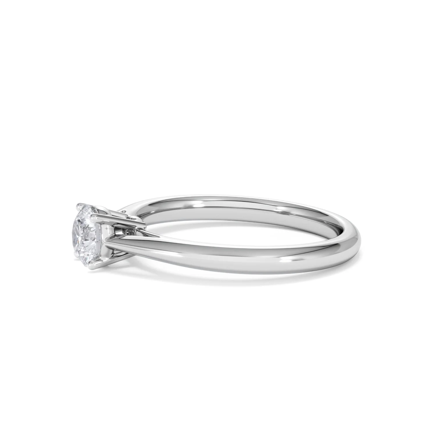 Engagement Ring Certified 0.50CT Elysia Platinum G/VS - Image 72