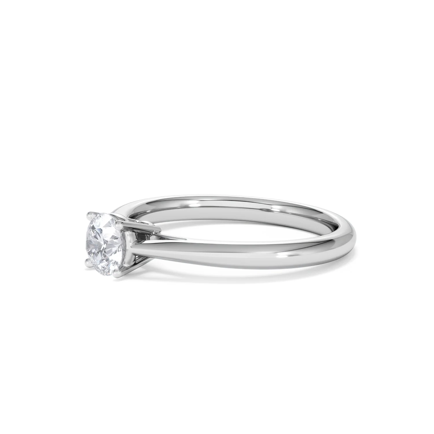 Engagement Ring Certified 0.50CT Elysia Platinum G/VS - Image 76