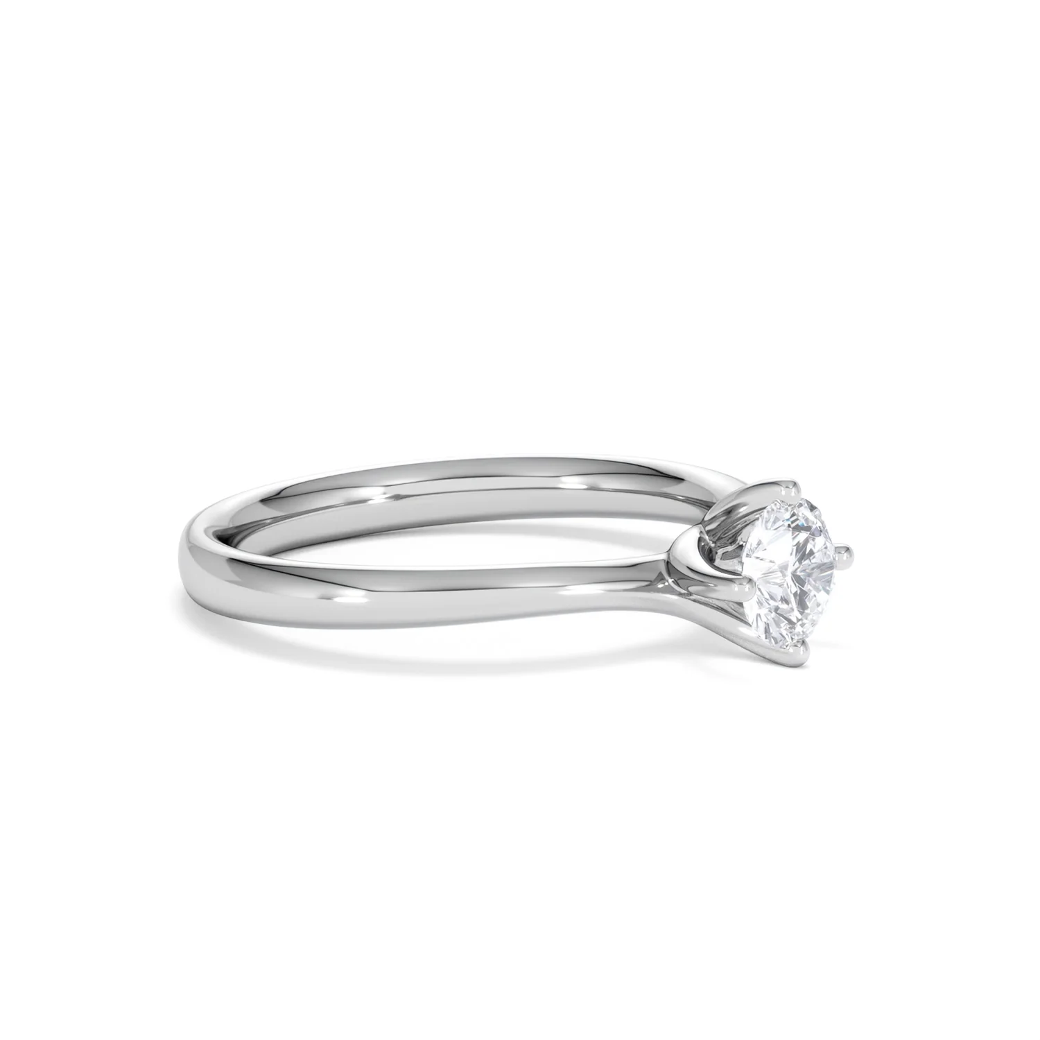 Engagement Ring Certified 0.50CT Lily Platinum G/VS - Image 19