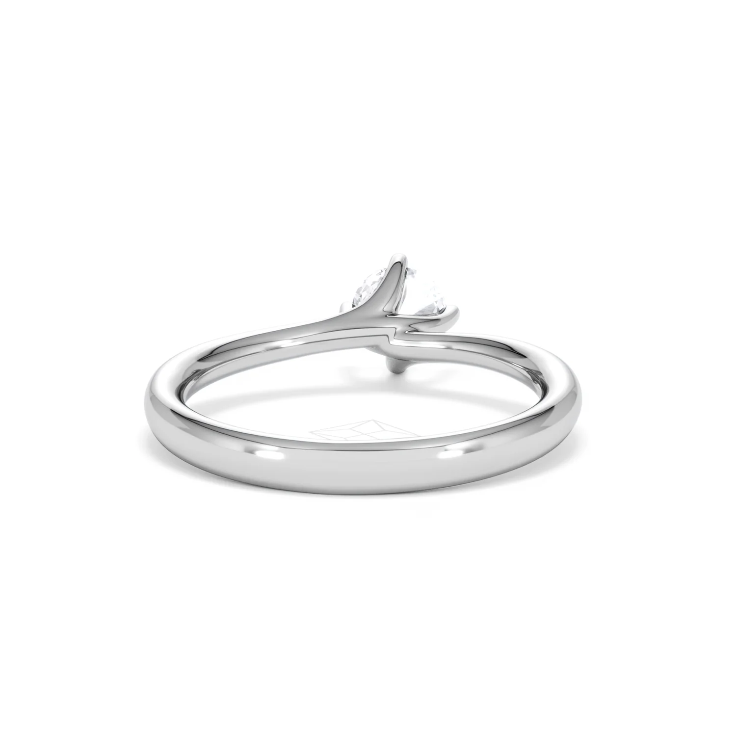 Engagement Ring Certified 0.50CT Lily Platinum G/VS - Image 46