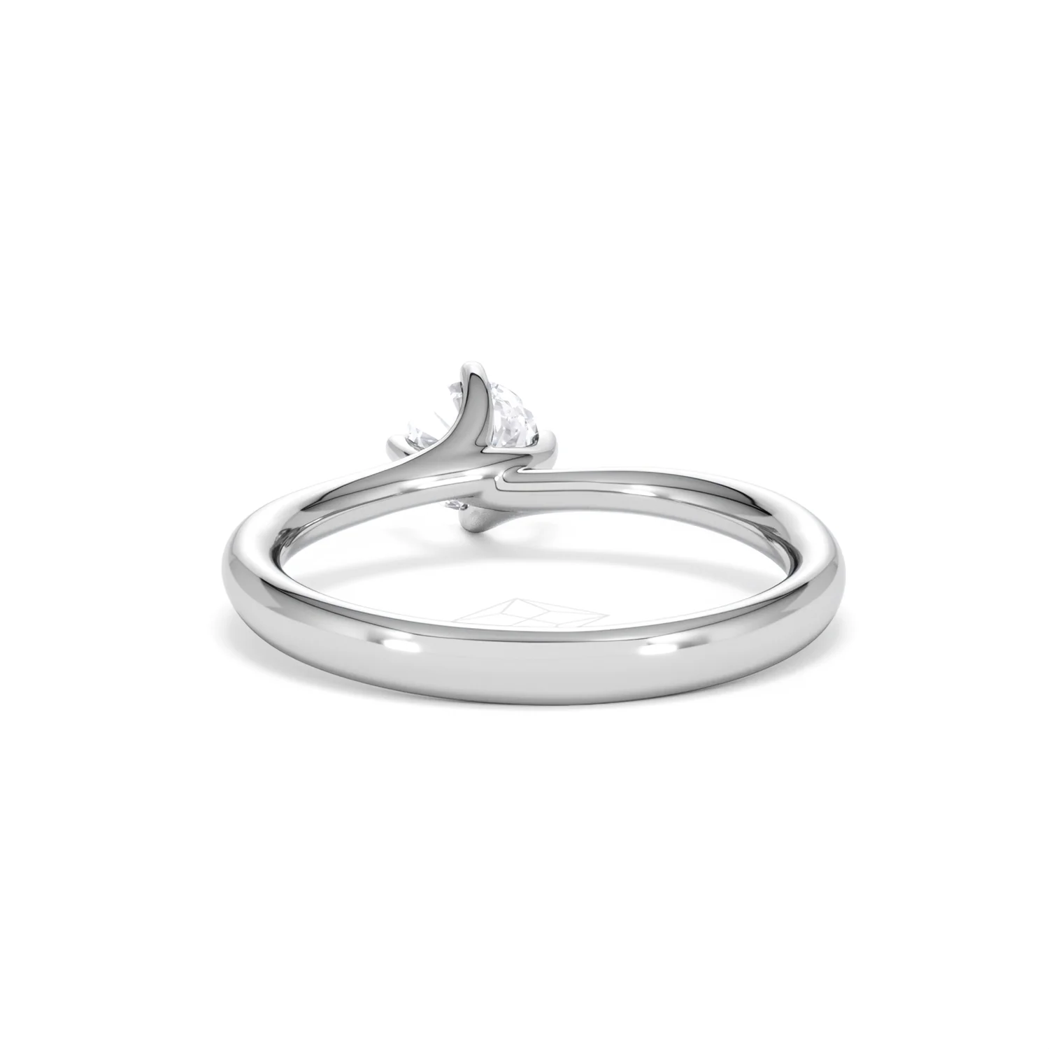 Engagement Ring Certified 0.50CT Lily Platinum G/VS - Image 50