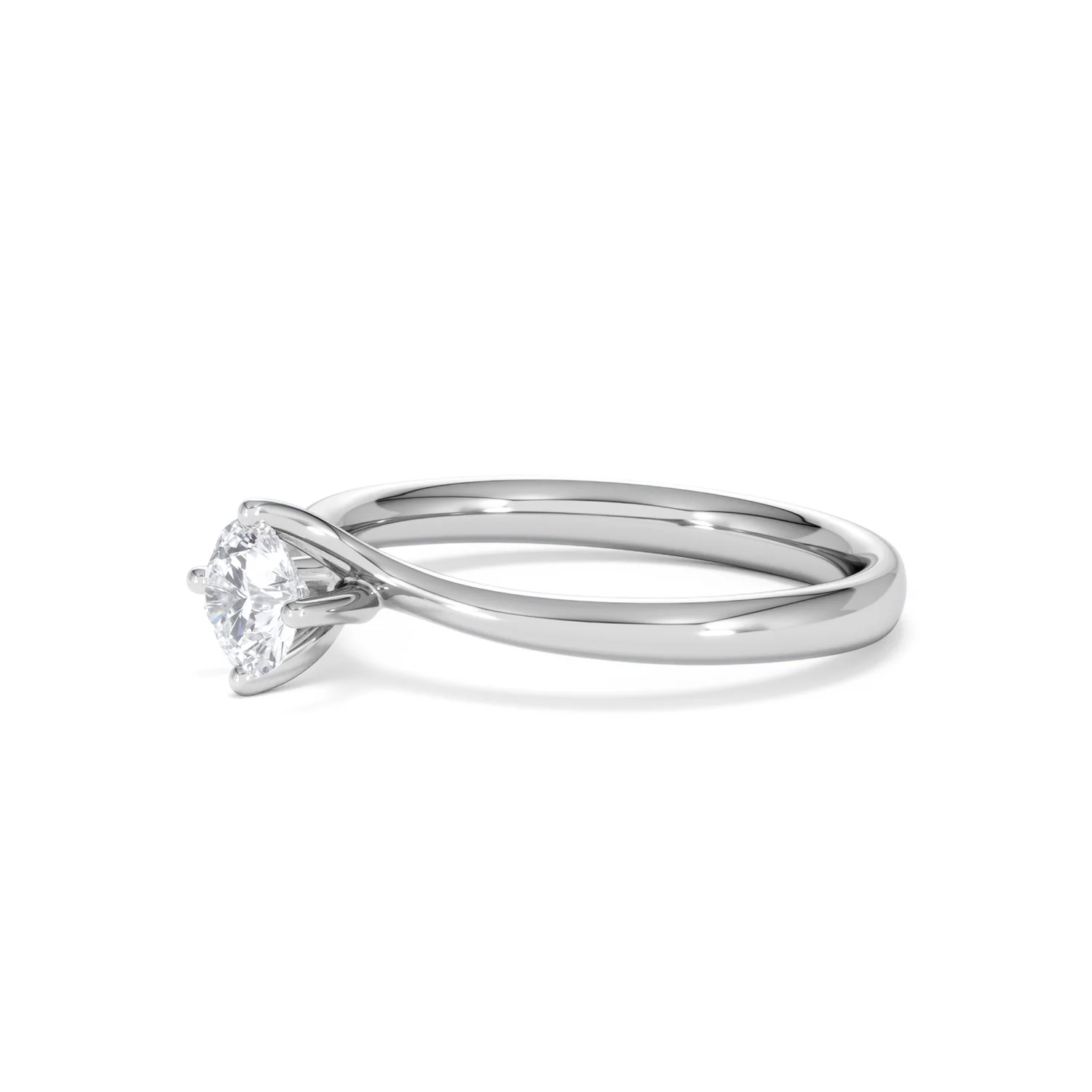Engagement Ring Certified 0.50CT Lily Platinum G/VS - Image 76