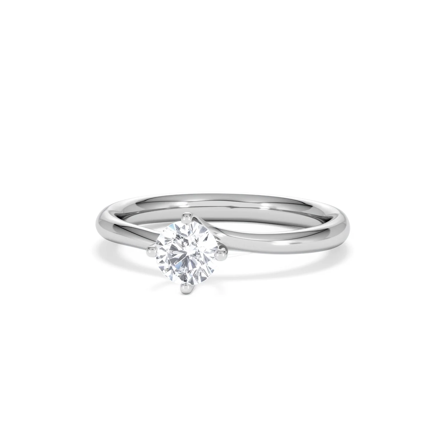 Engagement Ring Certified 0.50CT Lily Platinum G/VS - Image 85