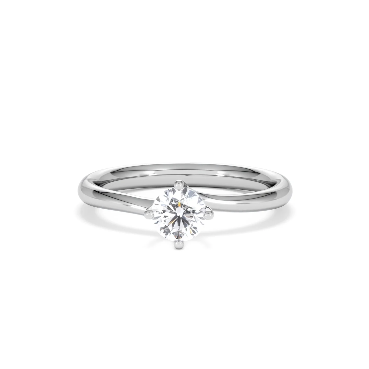 Engagement Ring Certified 0.50CT Lily Platinum G/VS - Image 87