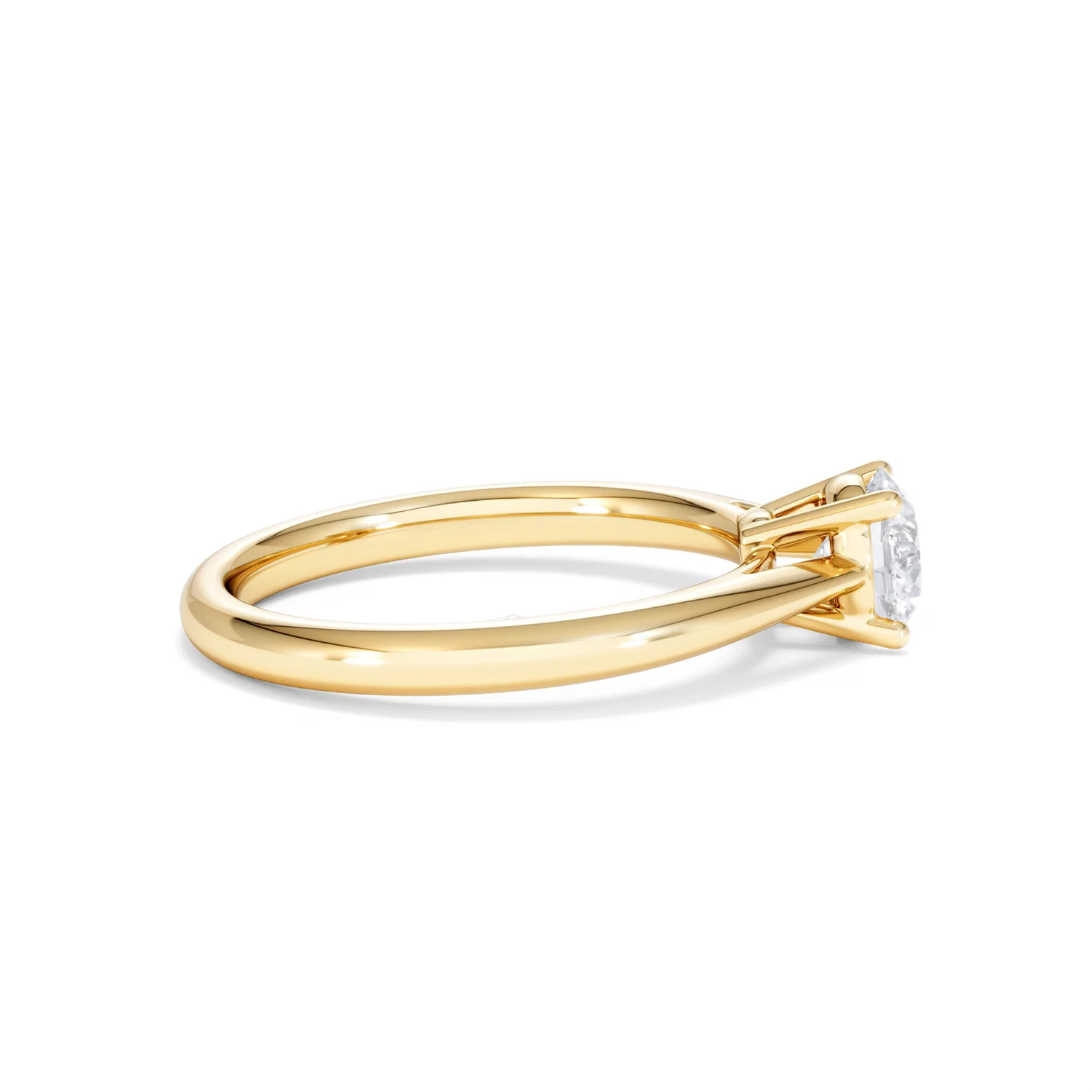 Engagement Ring Certified 0.70CT Elysia 18K Gold G/VS - Image 28
