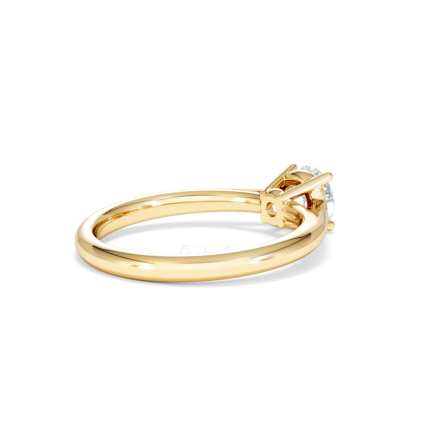 Engagement Ring Certified 0.70CT Elysia 18K Gold G/VS - Image 37