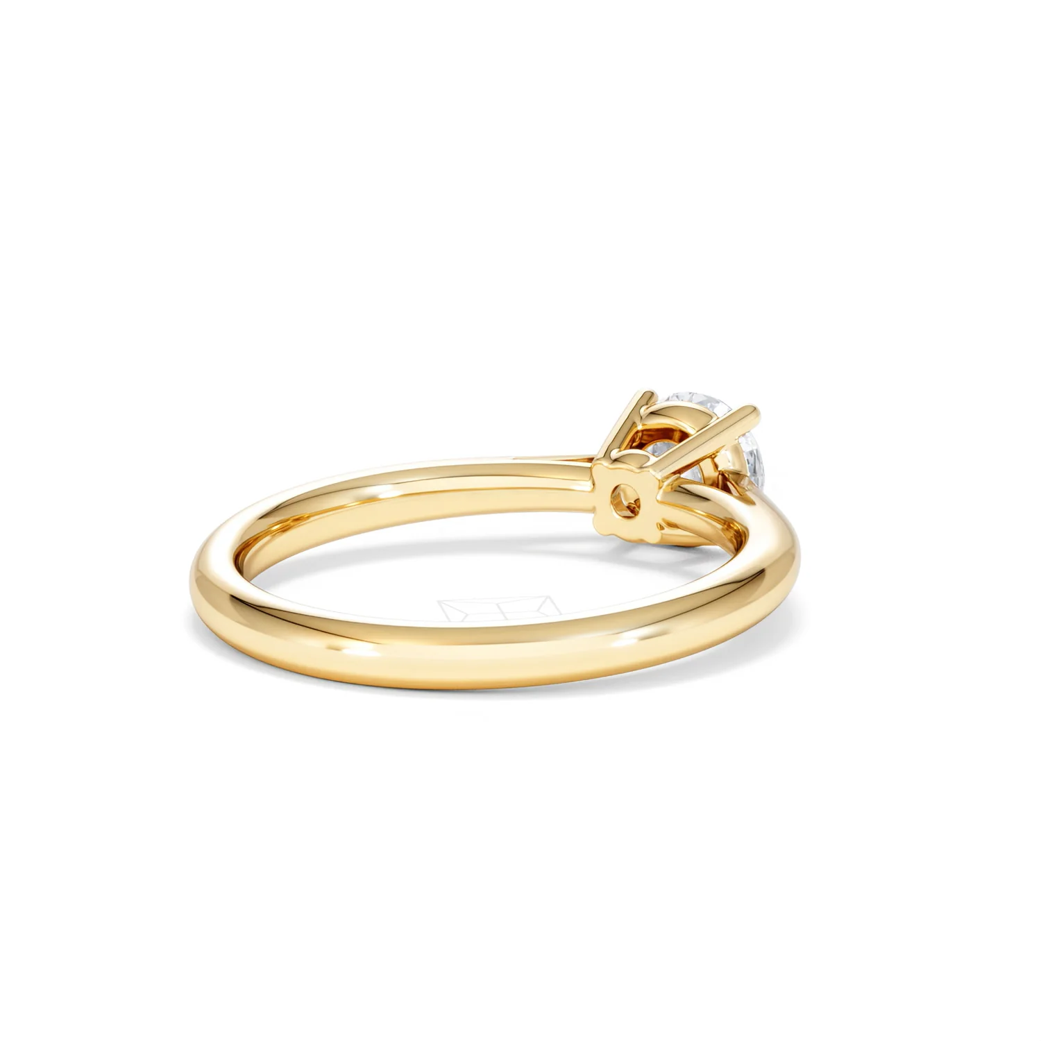 Engagement Ring Certified 0.70CT Elysia 18K Gold G/VS - Image 40