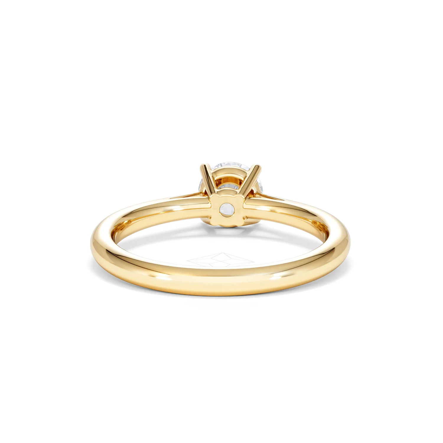 Engagement Ring Certified 0.70CT Elysia 18K Gold G/VS - Image 47