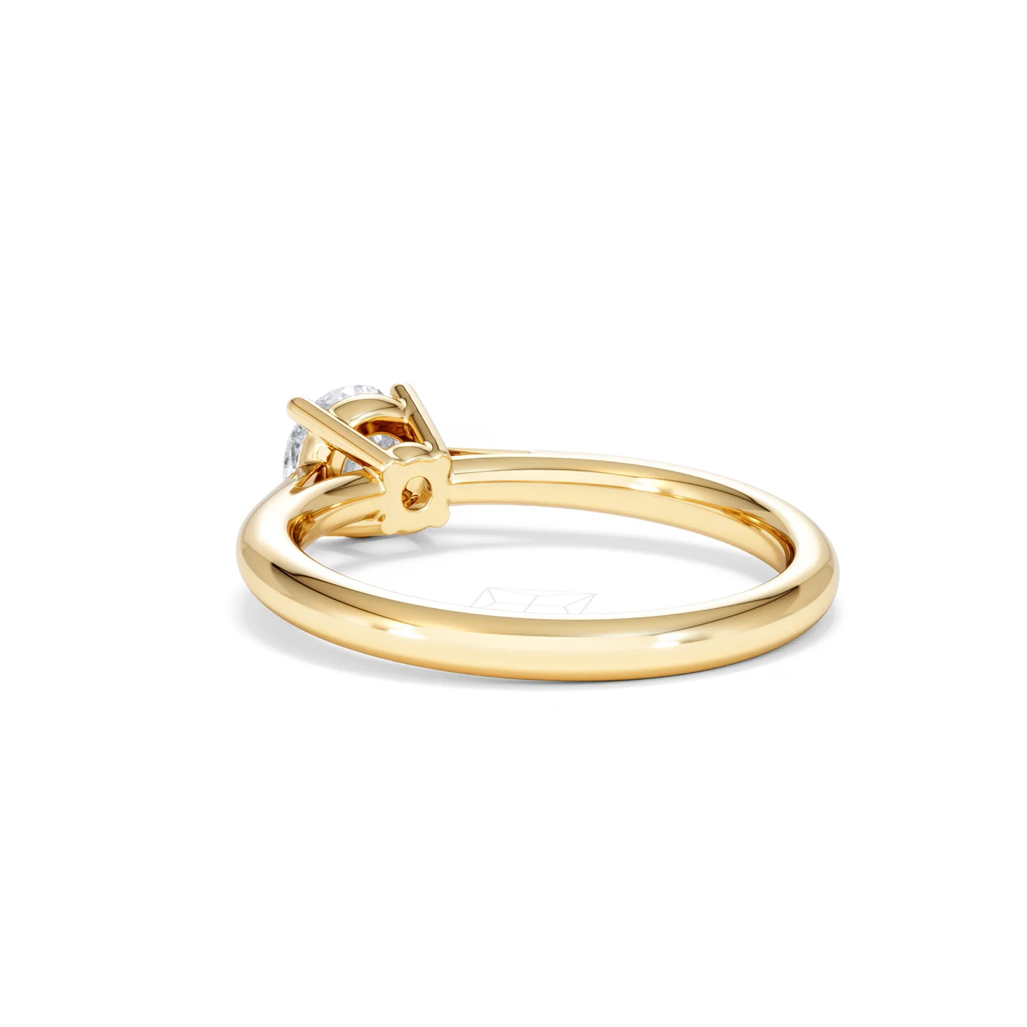 Engagement Ring Certified 0.70CT Elysia 18K Gold G/VS - Image 55