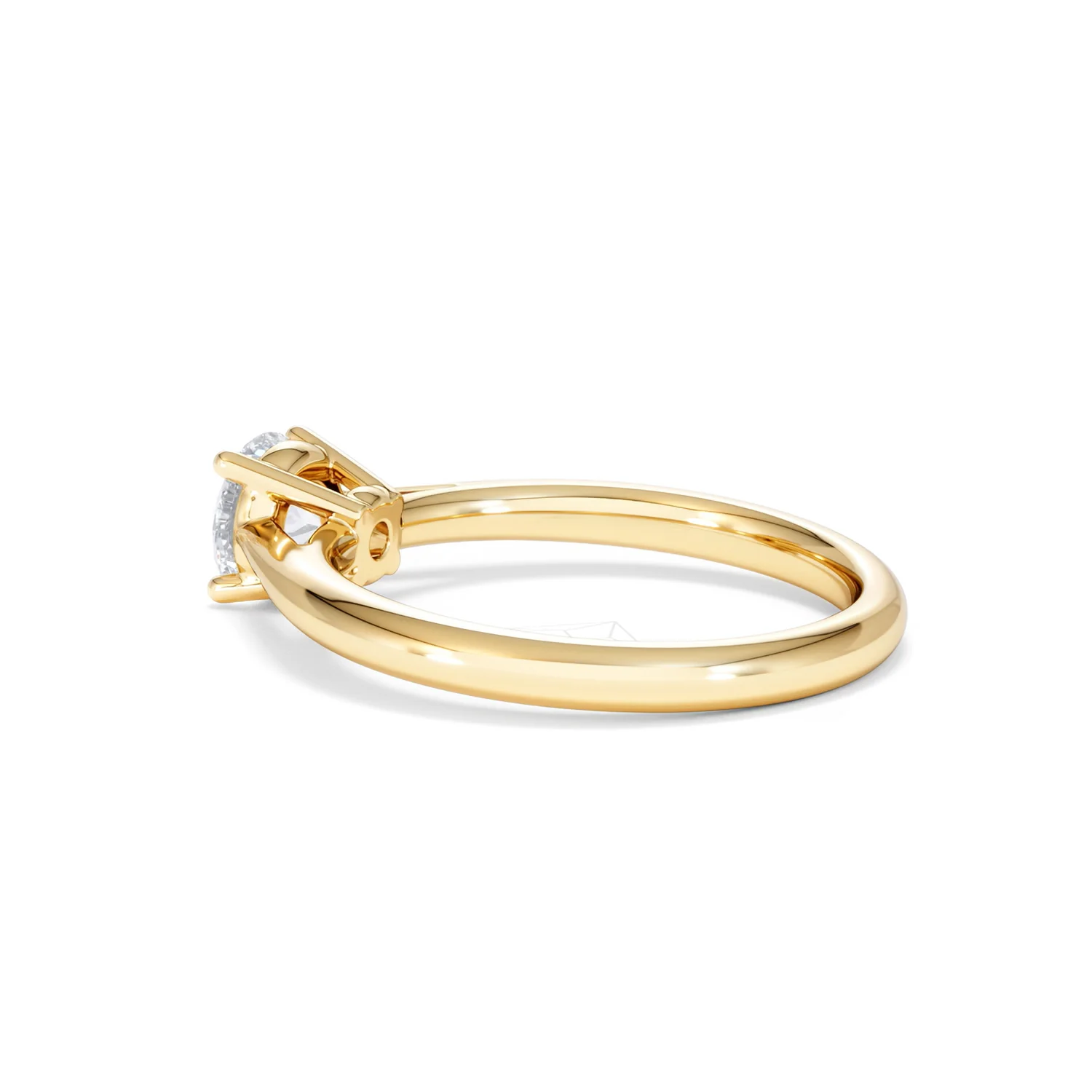 Engagement Ring Certified 0.70CT Elysia 18K Gold G/VS - Image 61