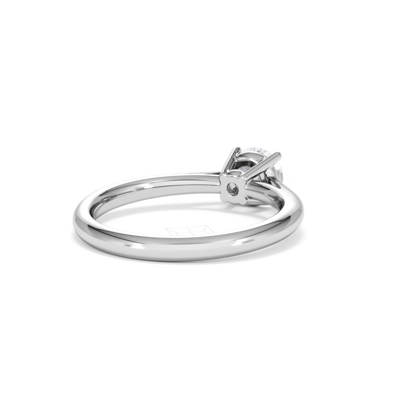 Engagement Ring Certified 0.70CT Elysia 18K White Gold G/VS - Image 41