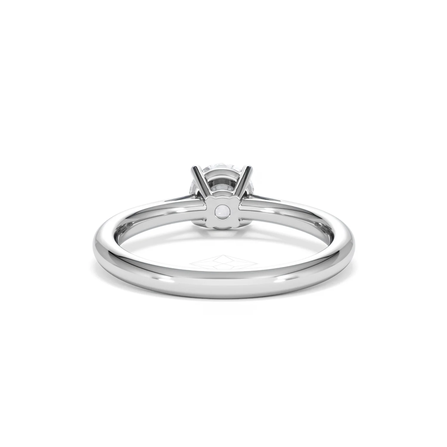 Engagement Ring Certified 0.70CT Elysia 18K White Gold G/VS - Image 48