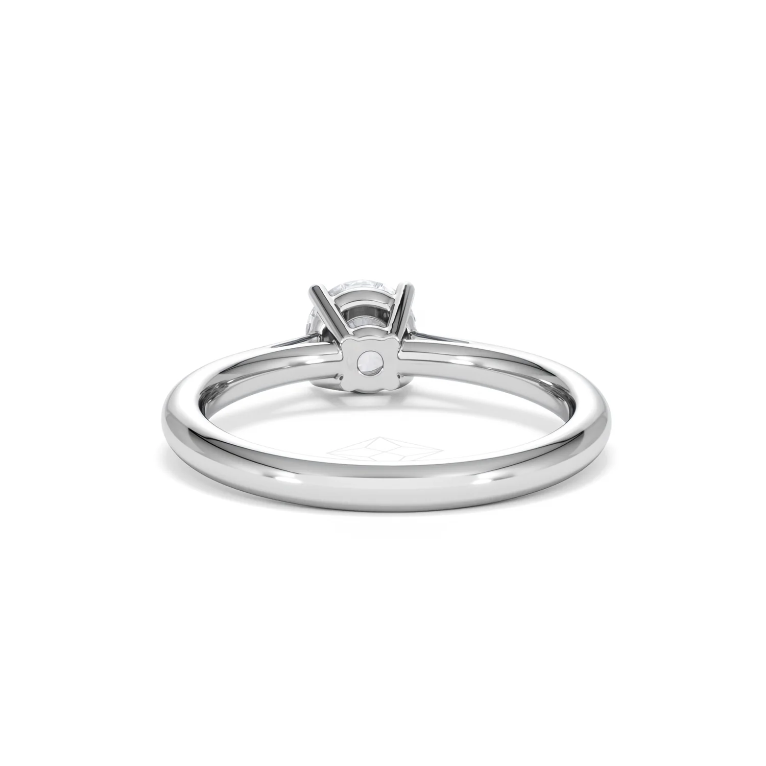 Engagement Ring Certified 0.70CT Elysia 18K White Gold G/VS - Image 49