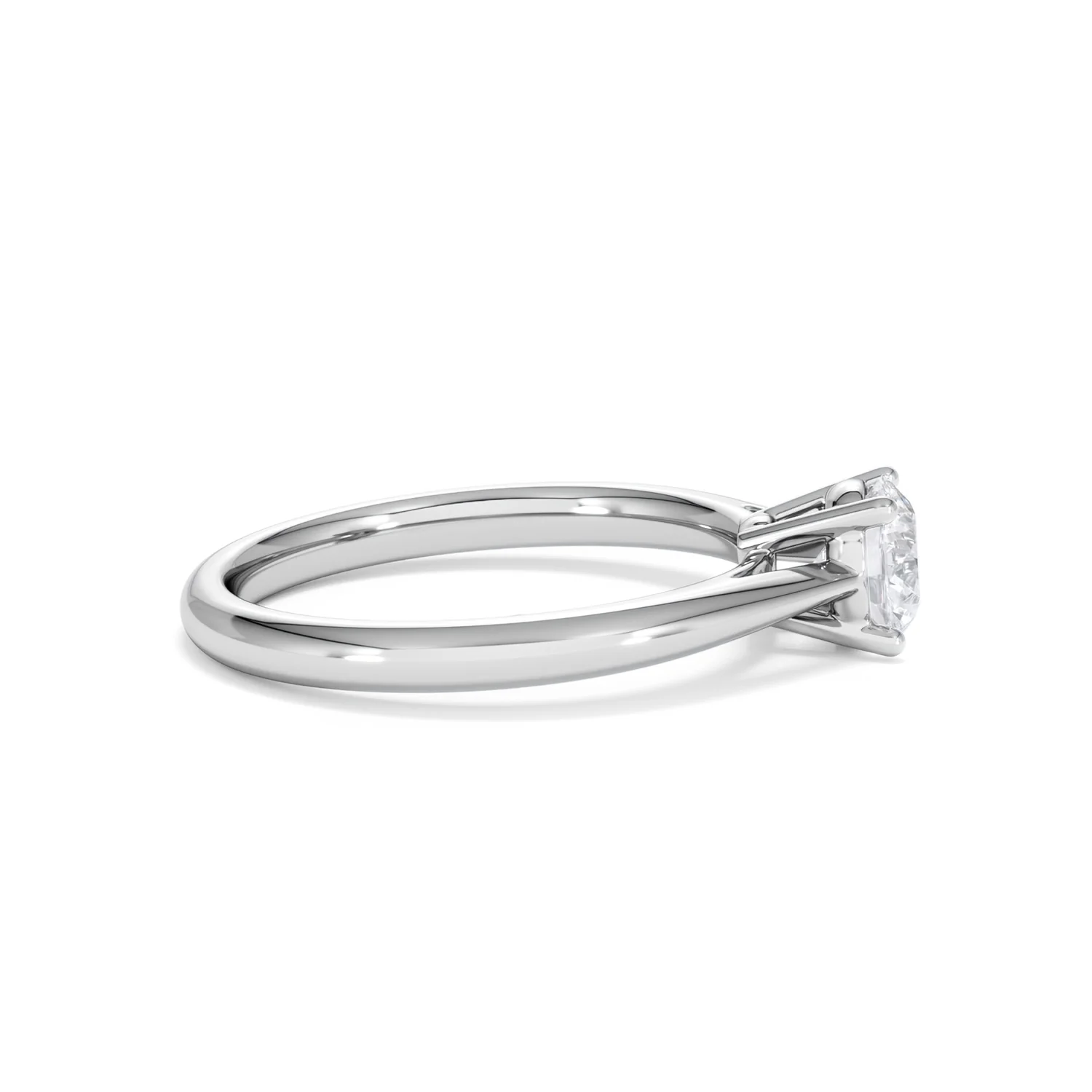 Engagement Ring Certified 0.70CT Elysia Platinum G/VS - Image 27