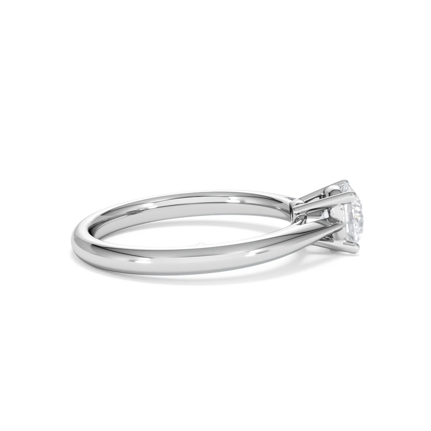 Engagement Ring Certified 0.70CT Elysia Platinum G/VS - Image 29