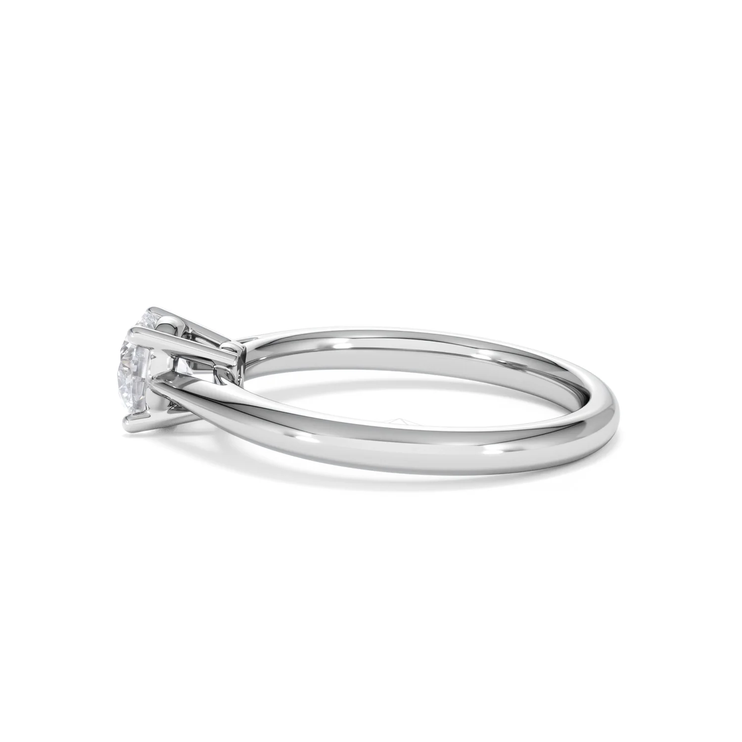 Engagement Ring Certified 0.70CT Elysia Platinum G/VS - Image 66