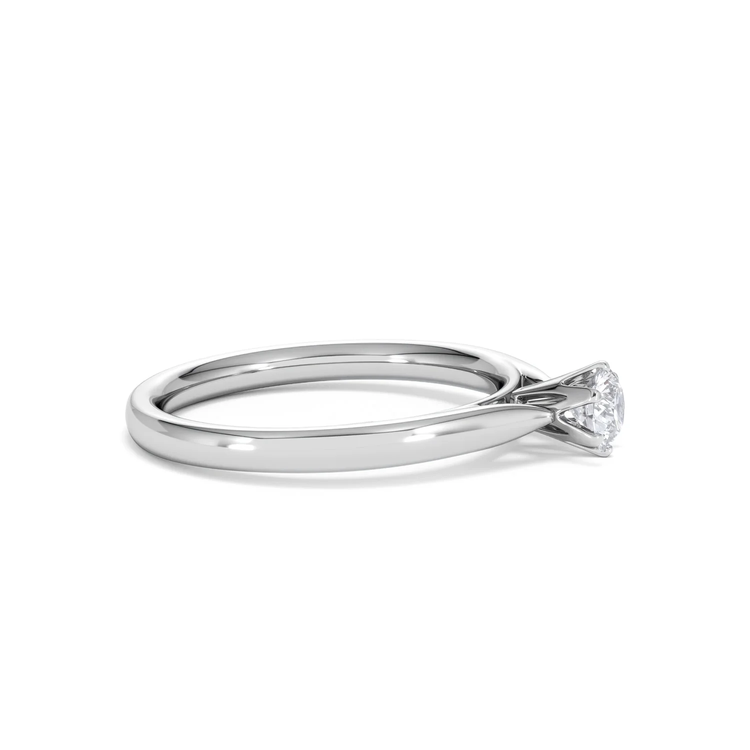 Engagement Ring Certified Diamond 0.33CT G/VS High Set Chloe 18K Gold - Image 24