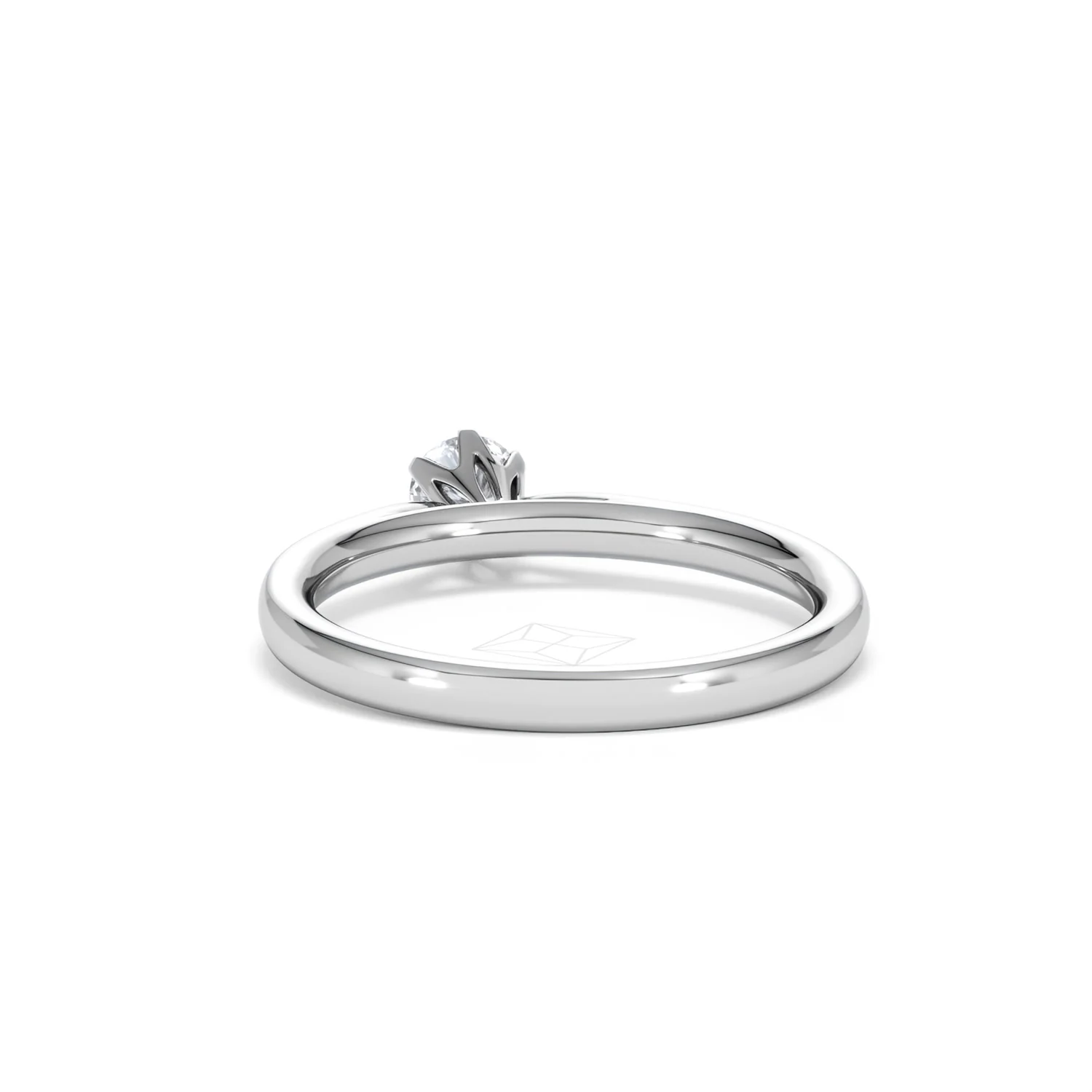 Engagement Ring Certified Diamond 0.33CT G/VS High Set Chloe 18K Gold - Image 51