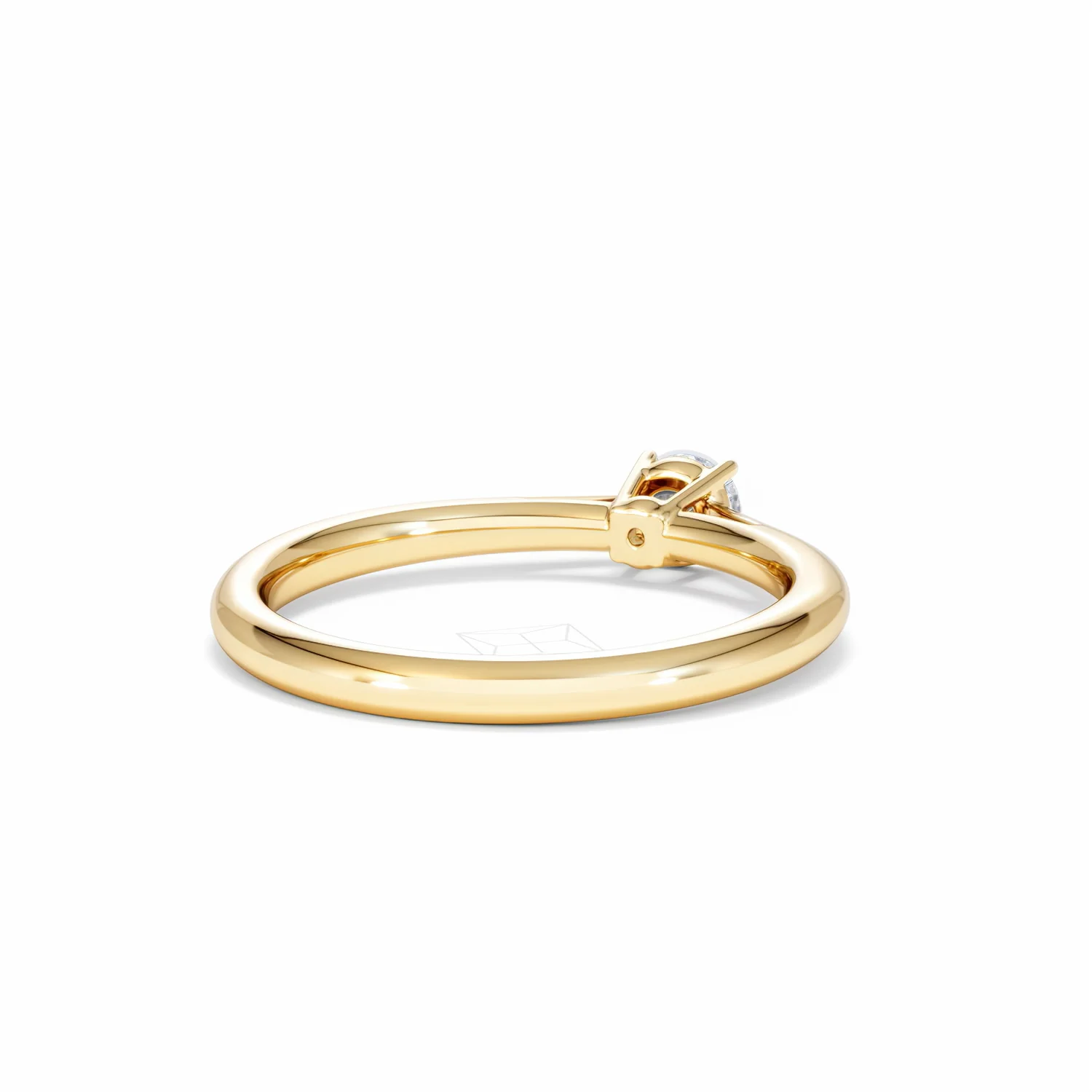 Engagement Ring Certified Elysia 18K Gold Diamond 0.25CT - Image 42