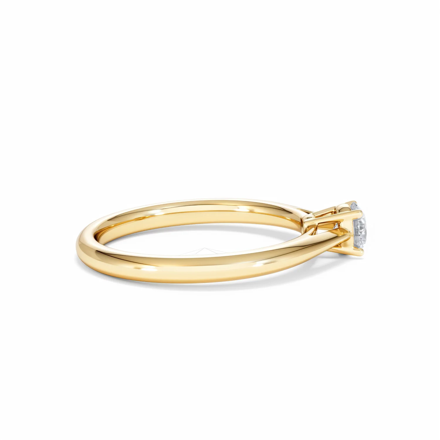 Engagement Ring Certified Elysia 18K Gold Diamond 0.33CT-G-H/SI - Image 29