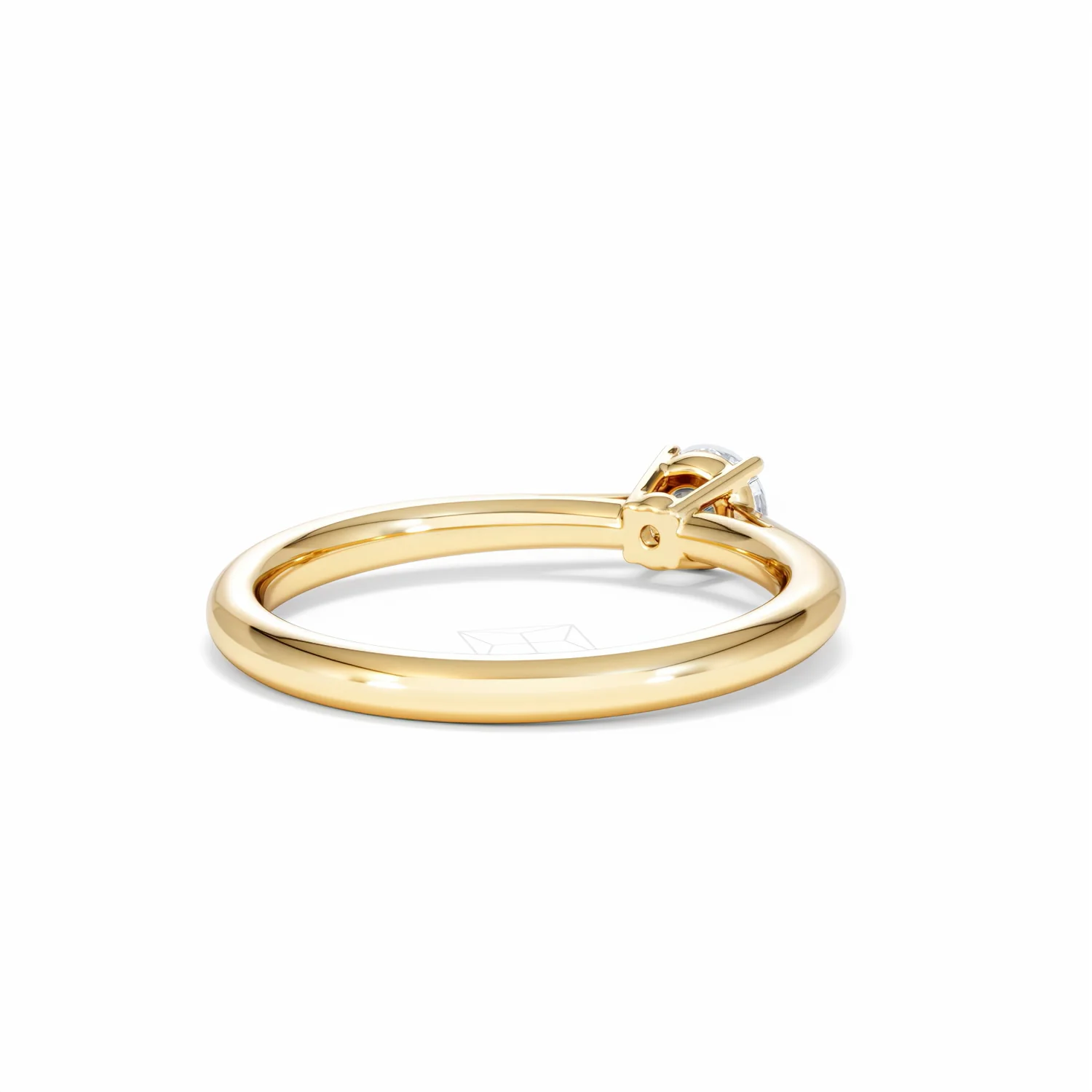 Engagement Ring Certified Elysia 18K Gold Diamond 0.33CT-G-H/SI - Image 41