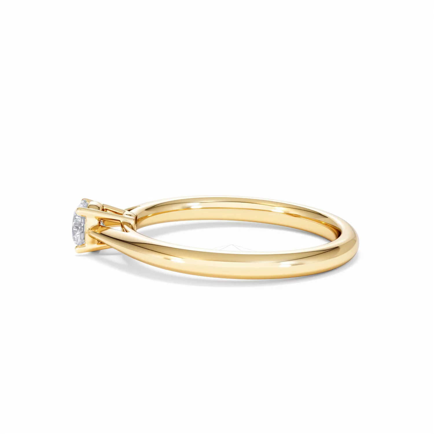 Engagement Ring Certified Elysia 18K Gold Diamond 0.33CT - Image 67