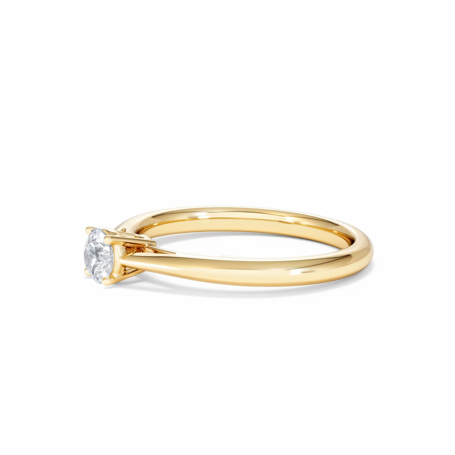 Engagement Ring Certified Elysia 18K Gold Diamond 0.33CT - Image 74