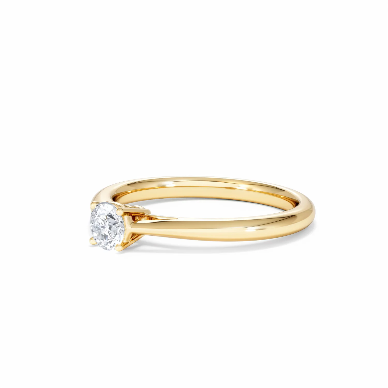 Engagement Ring Certified Elysia 18K Gold Diamond 0.33CT - Image 78
