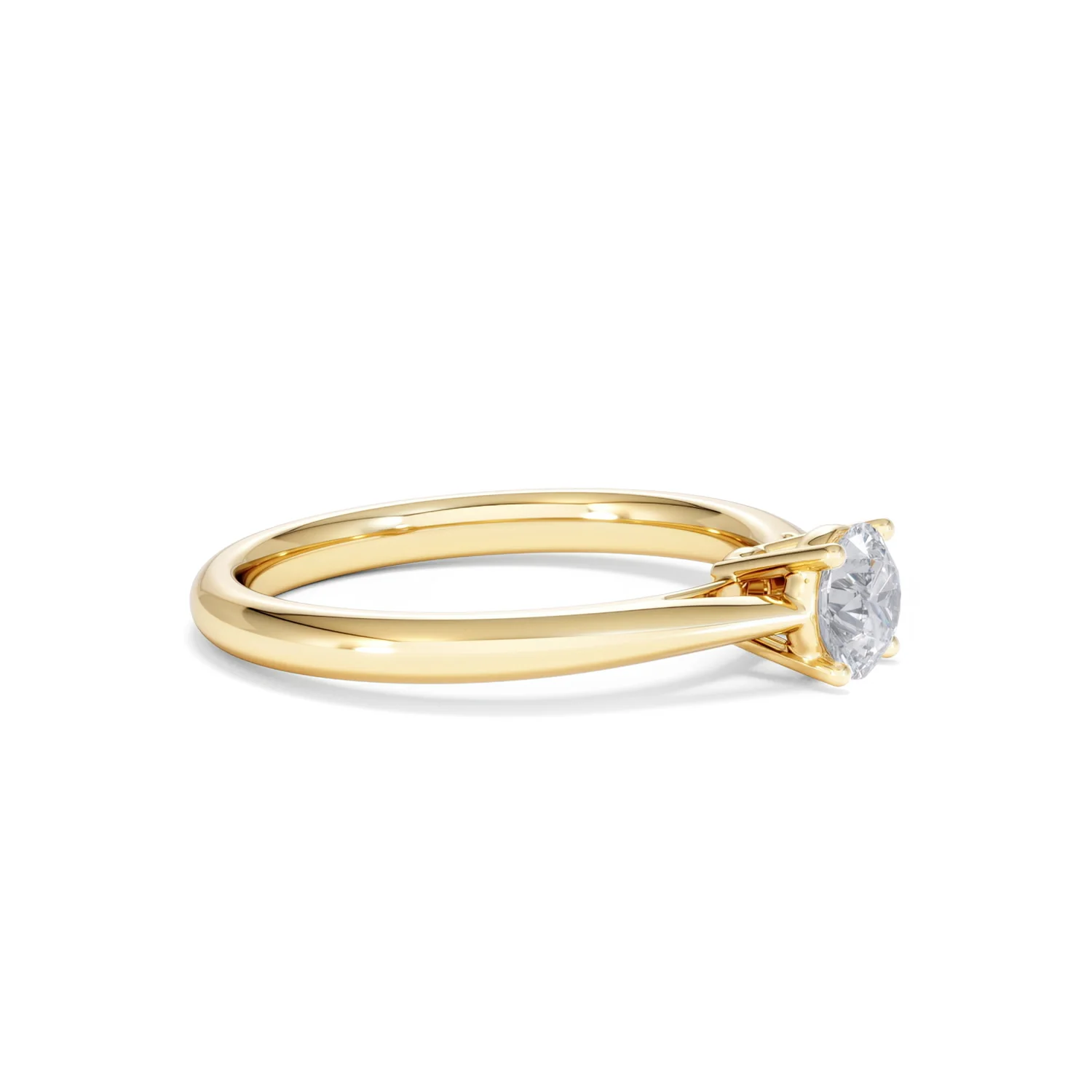 Engagement Ring Certified Elysia 18K Gold Diamond 0.50CT - Image 22