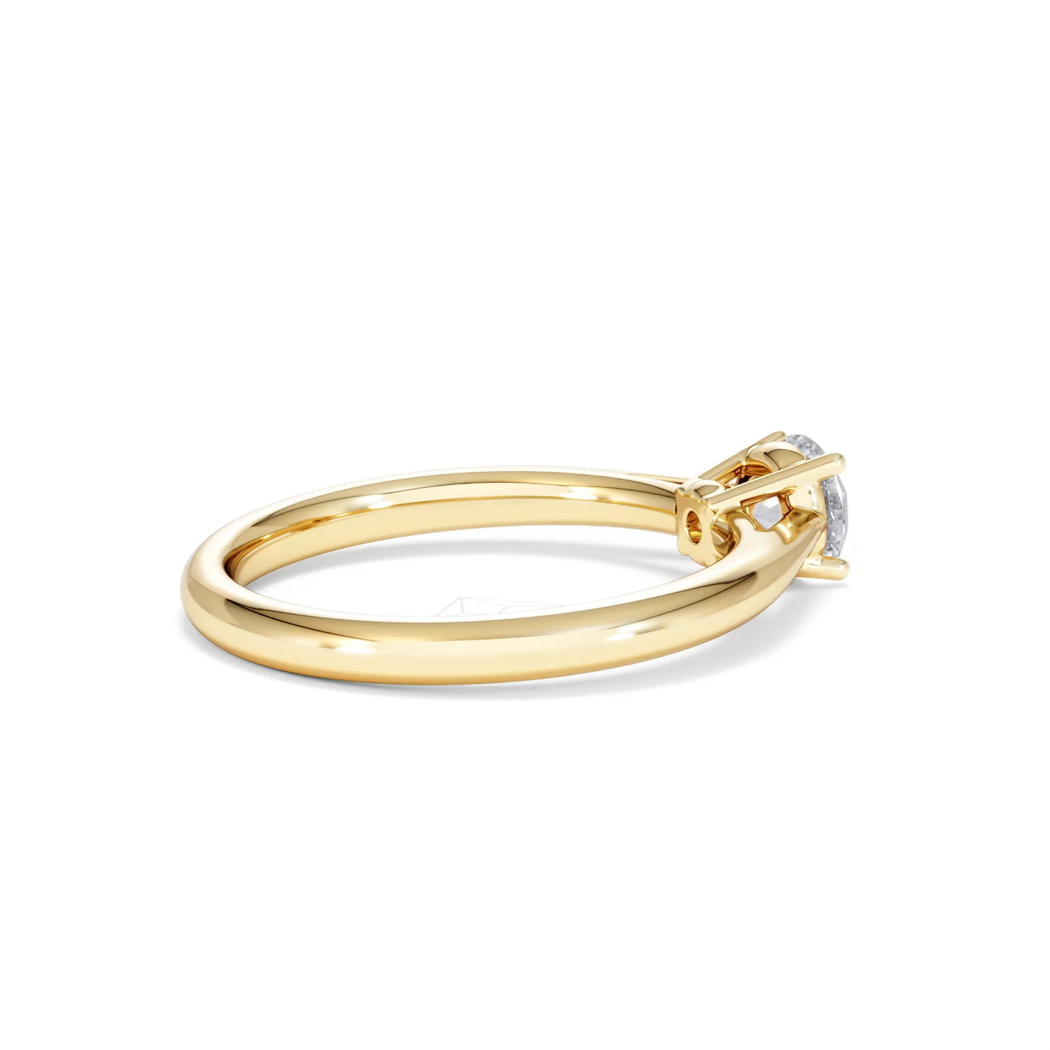 Engagement Ring Certified Elysia 18K Gold Diamond 0.50CT - Image 34