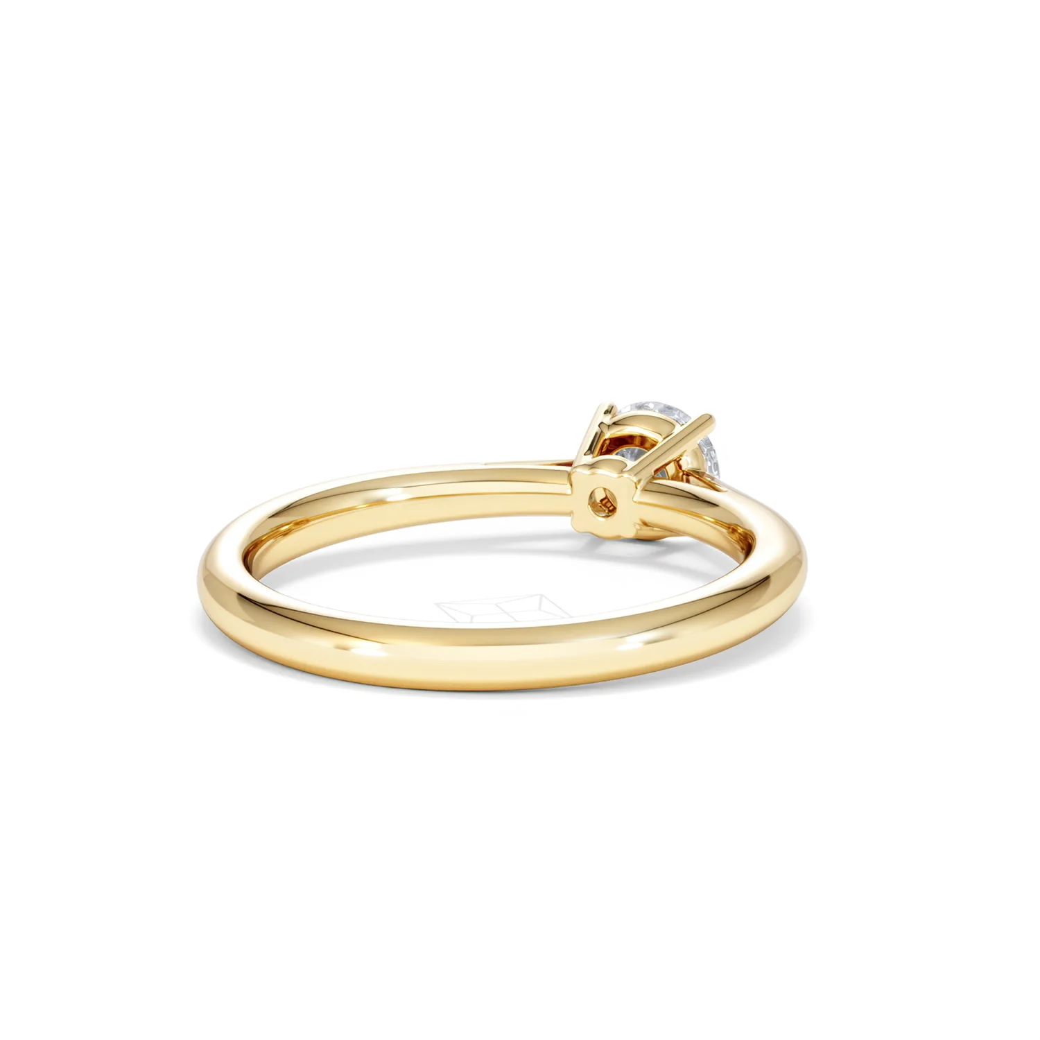 Engagement Ring Certified Elysia 18K Gold Diamond 0.50CT - Image 42