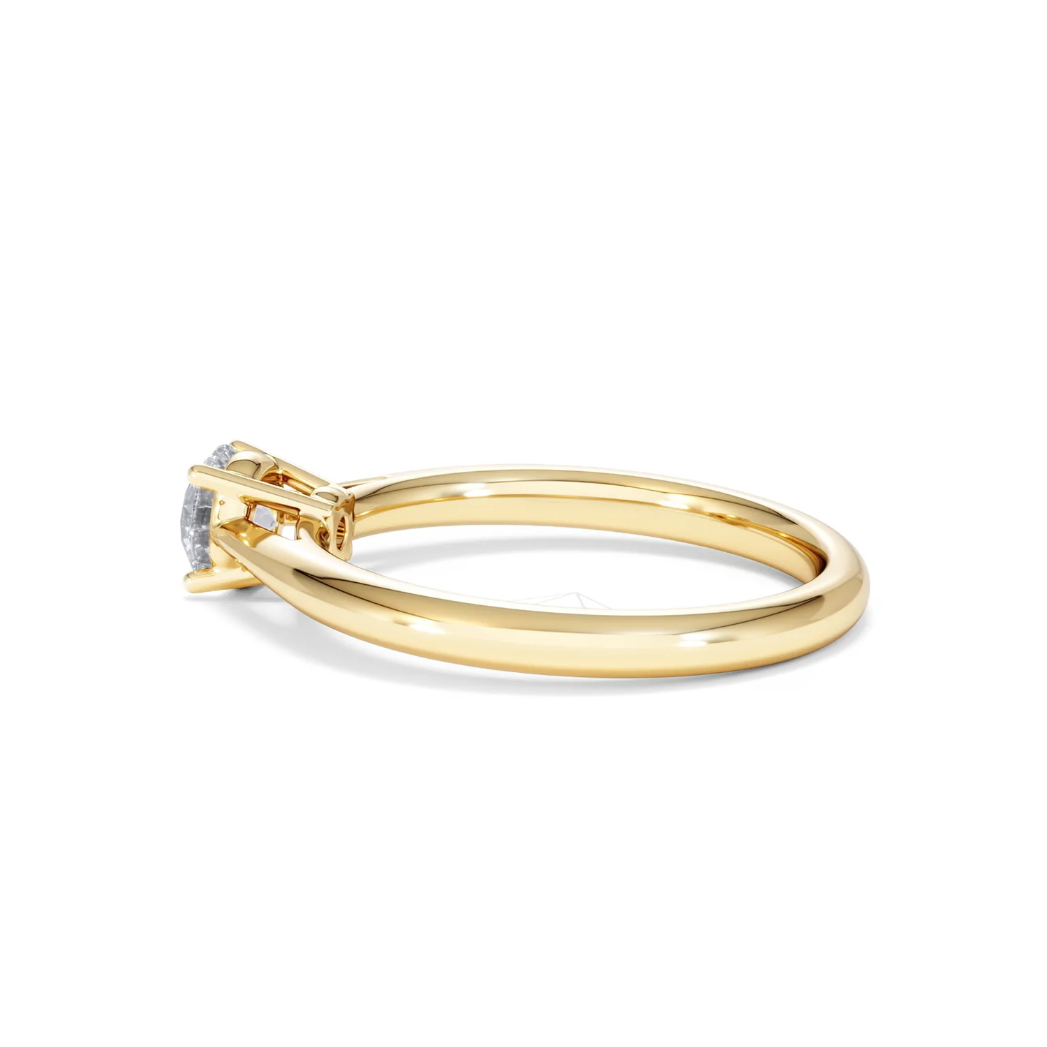 Engagement Ring Certified Elysia 18K Gold Diamond 0.50CT - Image 64