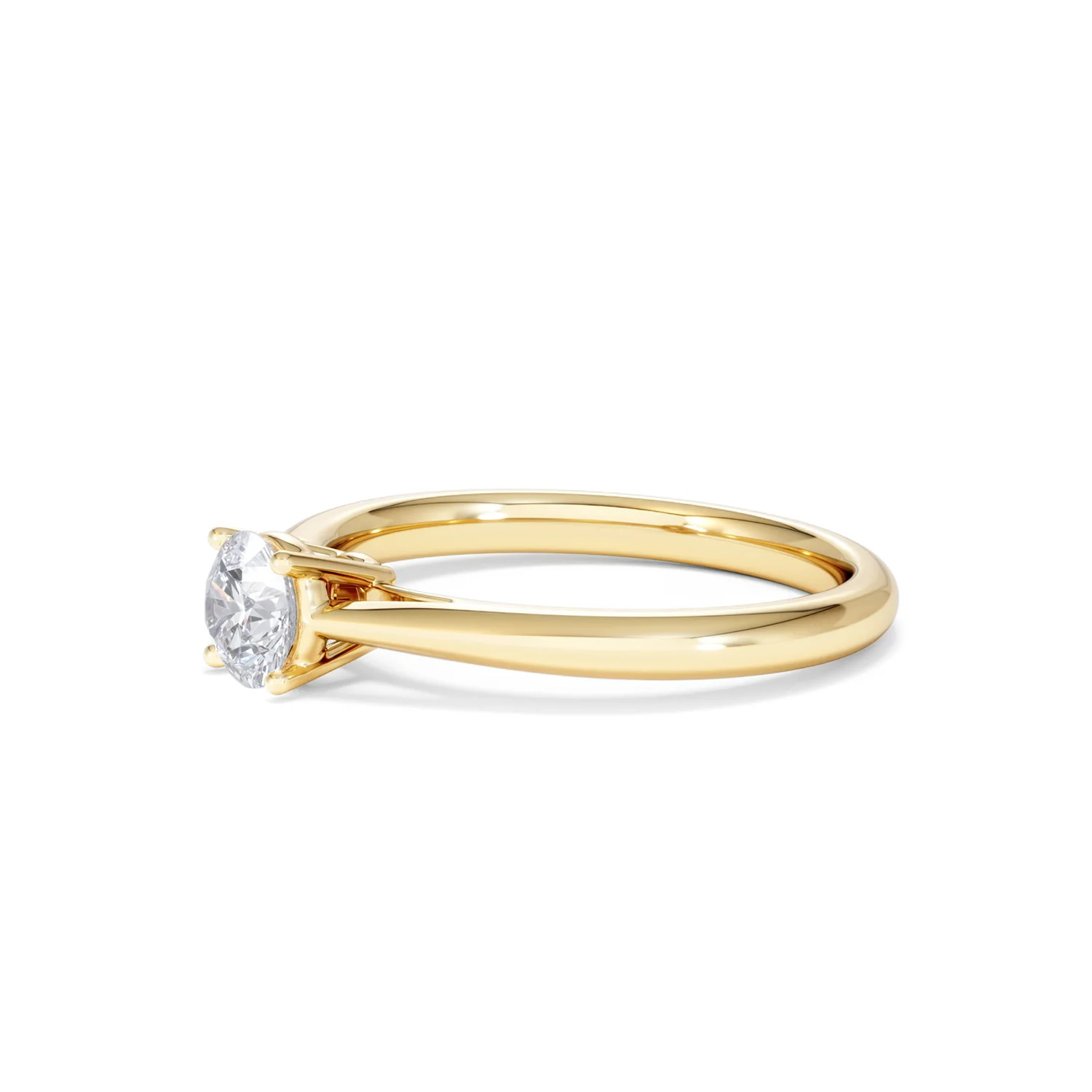 Engagement Ring Certified Elysia 18K Gold Diamond 0.50CT - Image 75