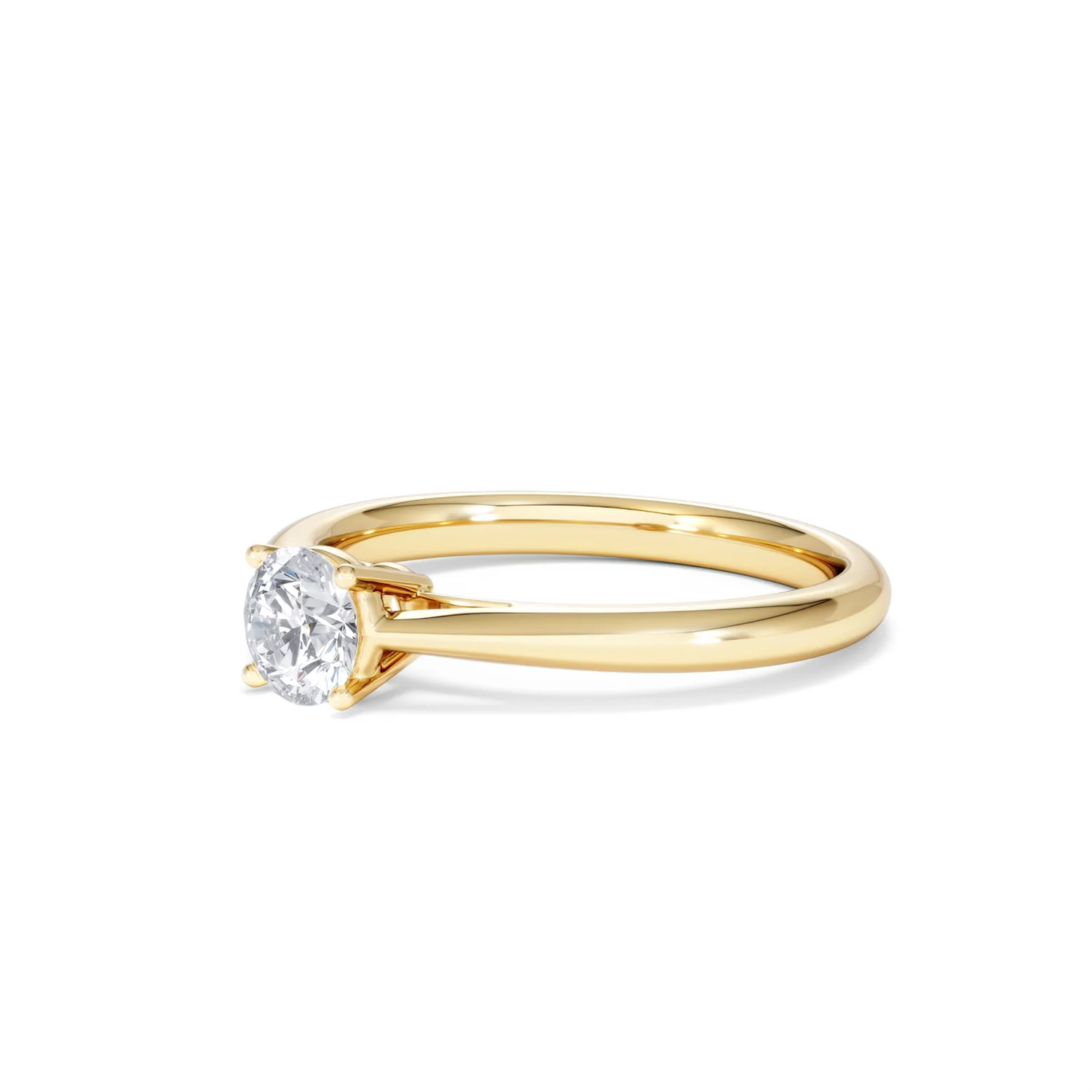 Engagement Ring Certified Elysia 18K Gold Diamond 0.50CT - Image 78