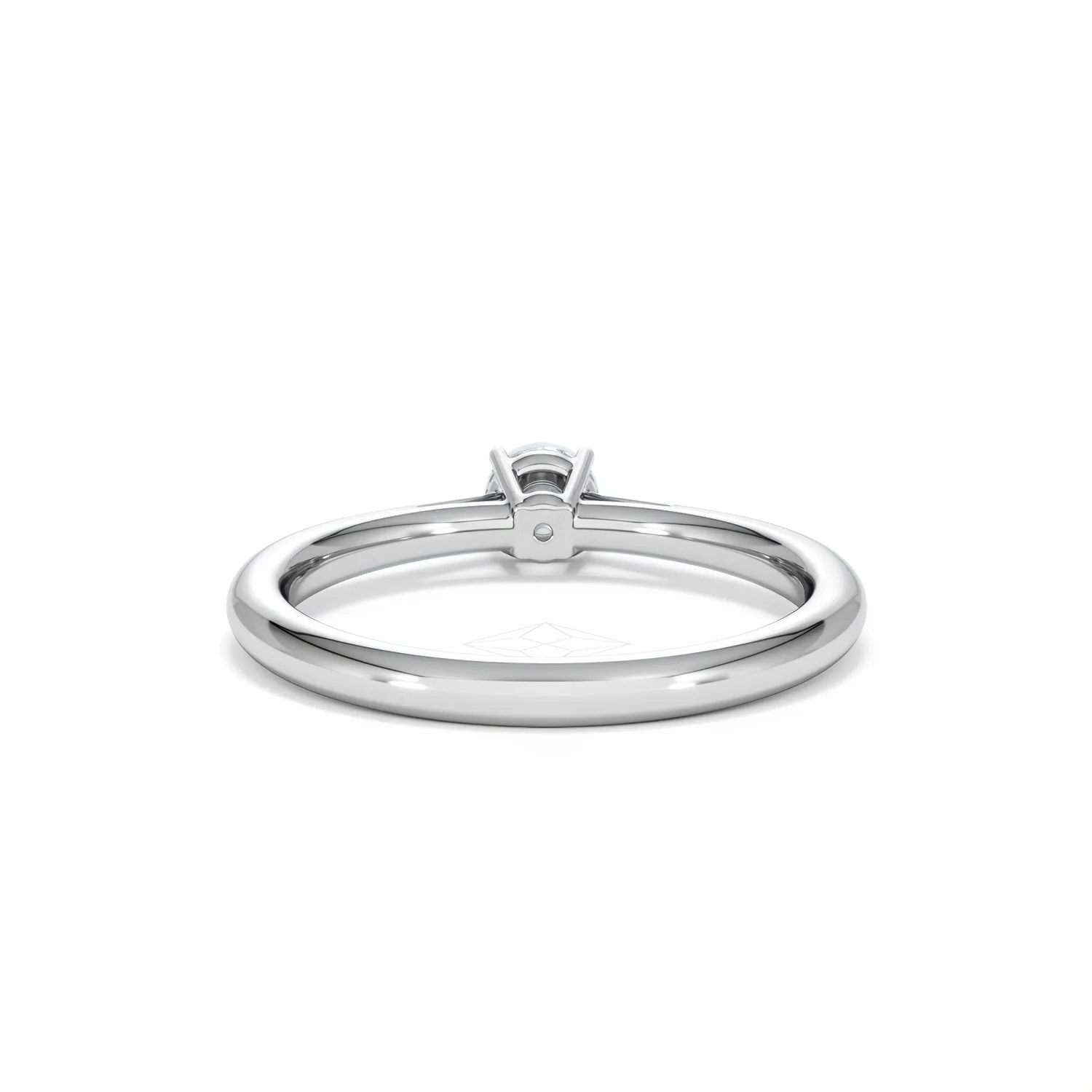 Engagement Ring Certified Elysia 18K White Gold Diamond 0.25CT-G-H/SI - Image 48