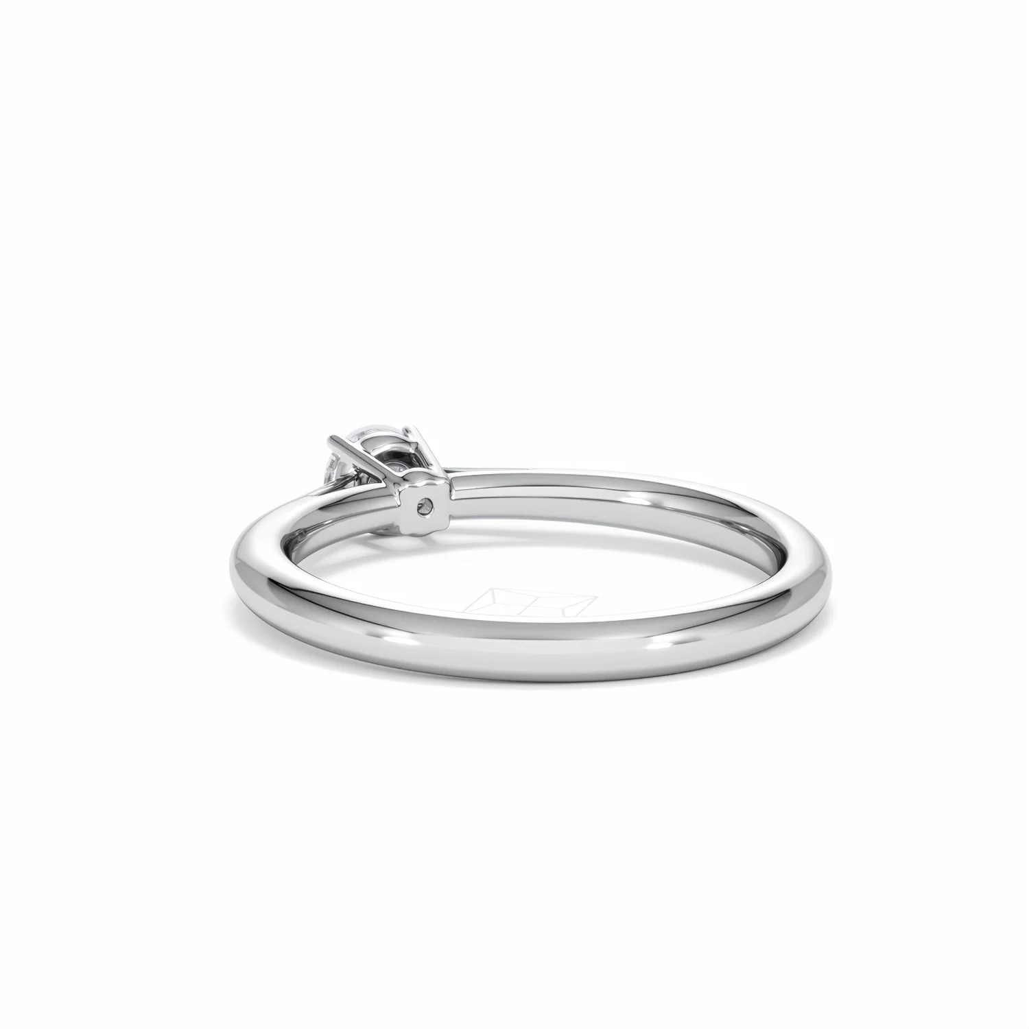Engagement Ring Certified Elysia 18K White Gold Diamond 0.25CT-G-H/SI - Image 54