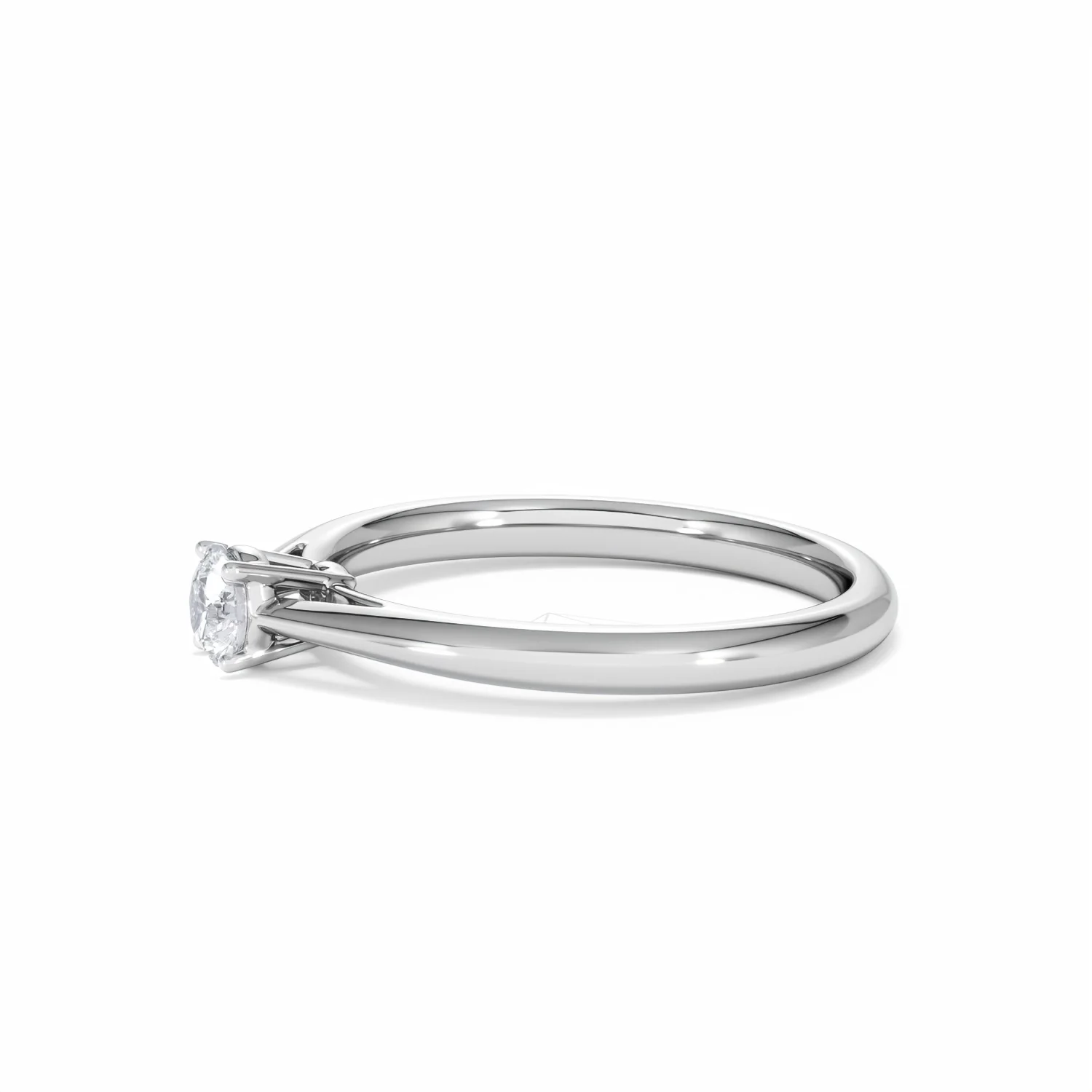 Engagement Ring Certified Elysia 18K White Gold Diamond 0.25CT-G-H/SI - Image 72