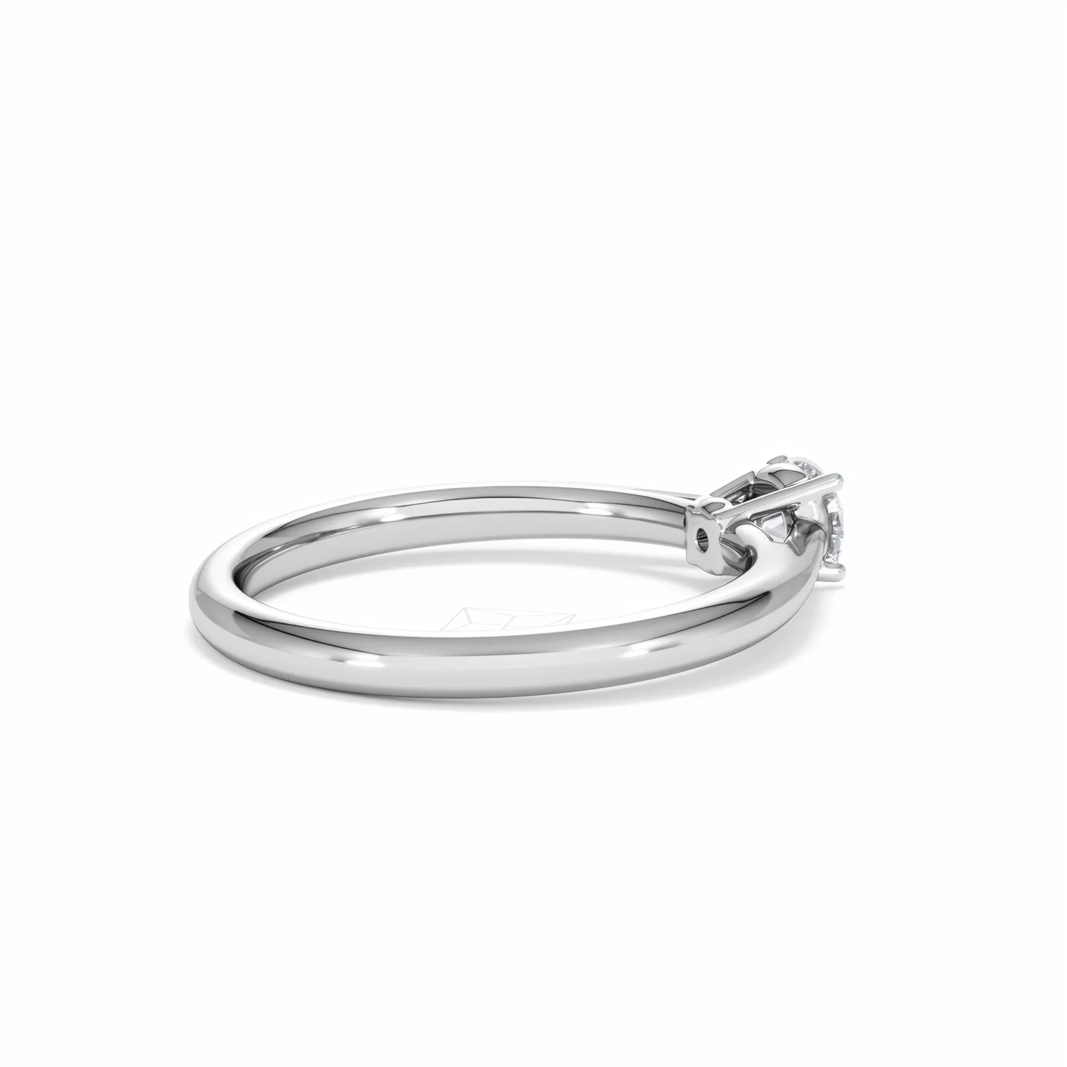 Engagement Ring Certified Elysia Platinum Diamond 0.33CT G/VS - Image 35