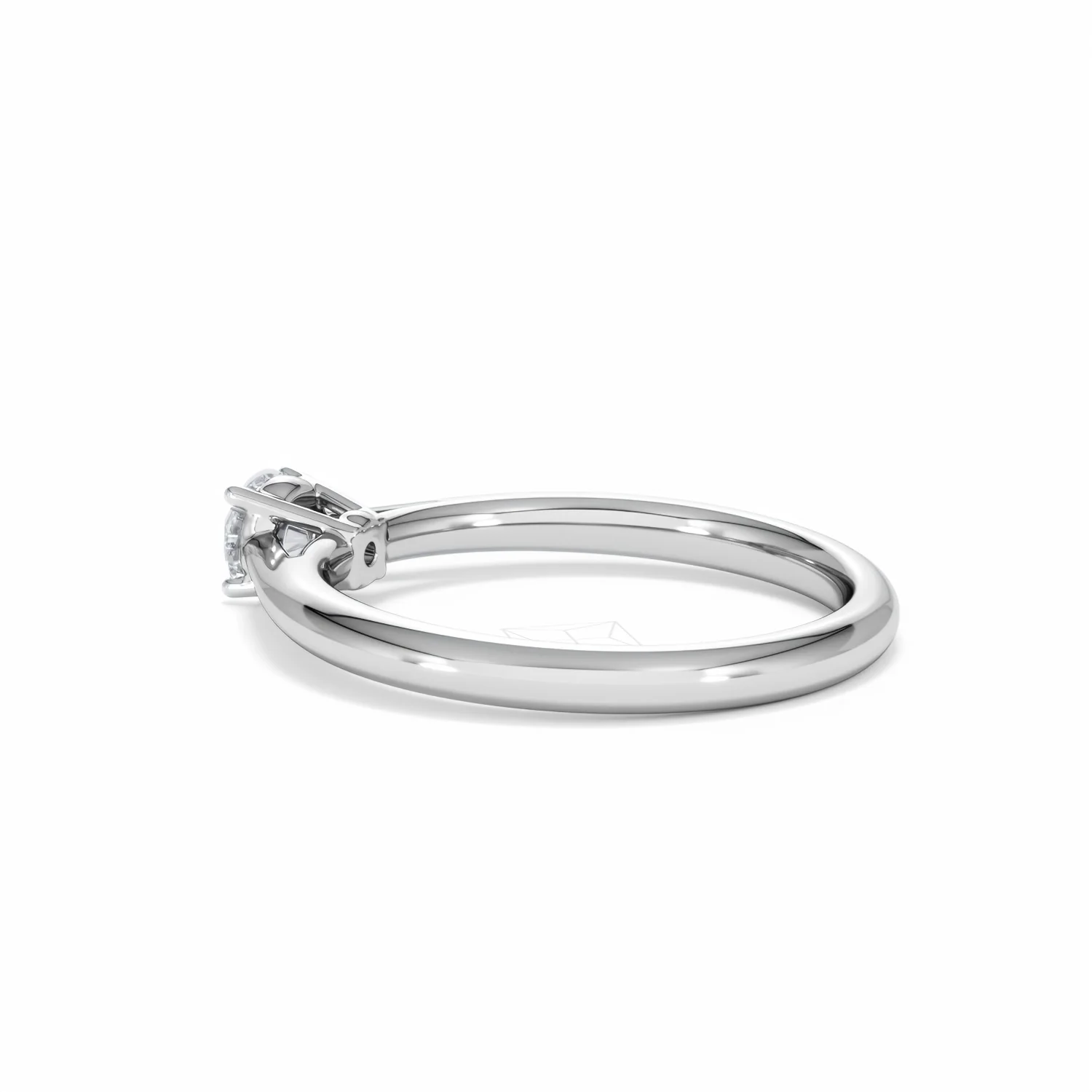 Engagement Ring Certified Elysia Platinum Diamond 0.33CT G/VS - Image 61