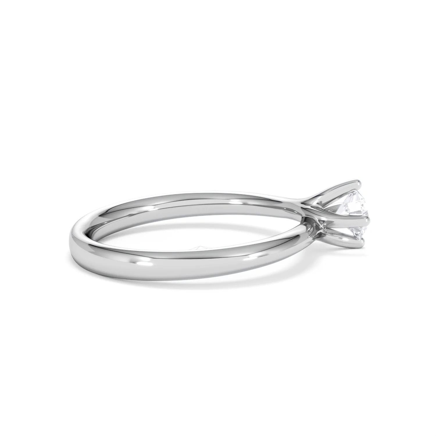 Engagement Ring Certified Lily 18K White Gold Diamond 0.33CT - Image 30