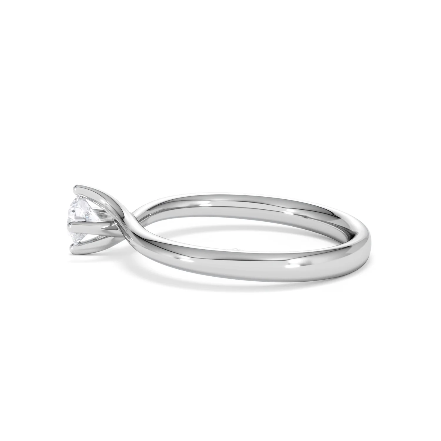 Engagement Ring Certified Lily 18K White Gold Diamond 0.33CT - Image 67