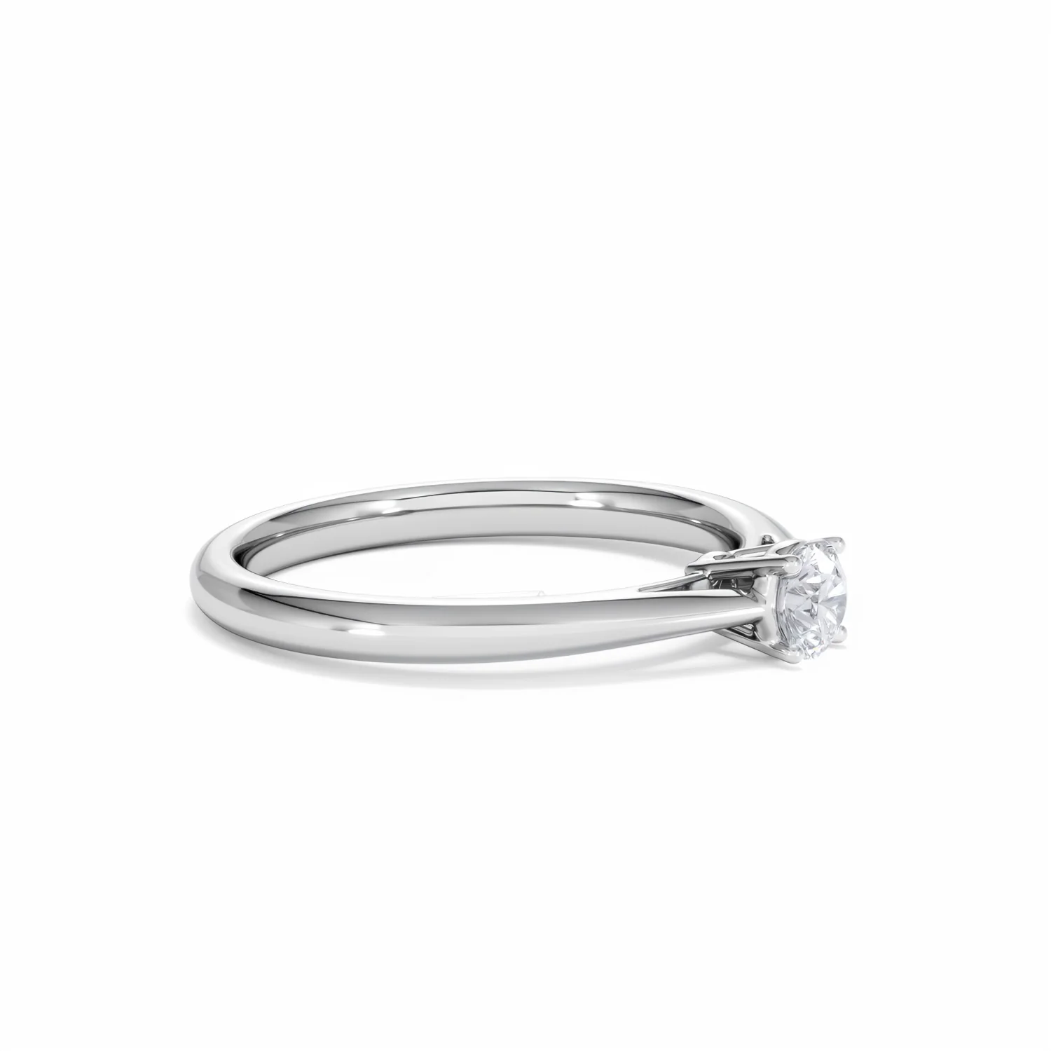 Engagement Ring Elysia 0.25ct Lab Diamond G/Vs in 18K White Gold - Image 21