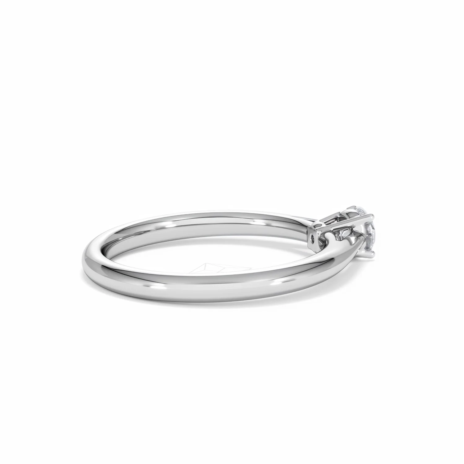 Engagement Ring Elysia 0.25ct Lab Diamond G/Vs in 18K White Gold - Image 33