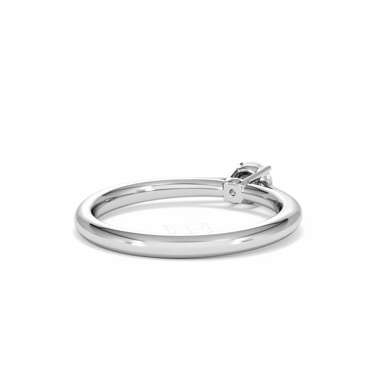 Engagement Ring Elysia 0.25ct Lab Diamond G/Vs in 18K White Gold - Image 41