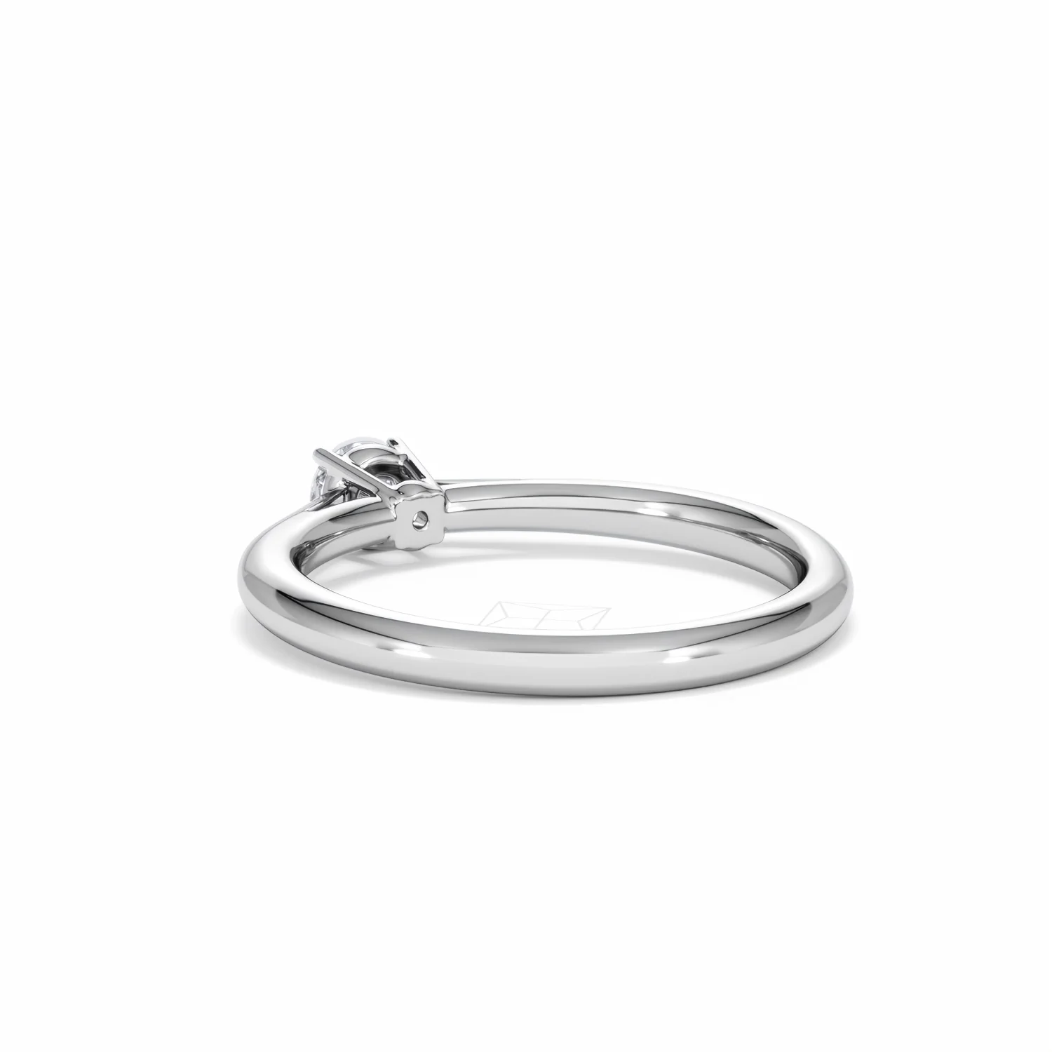 Engagement Ring Elysia 0.25ct Lab Diamond G/Vs in 18K White Gold - Image 55