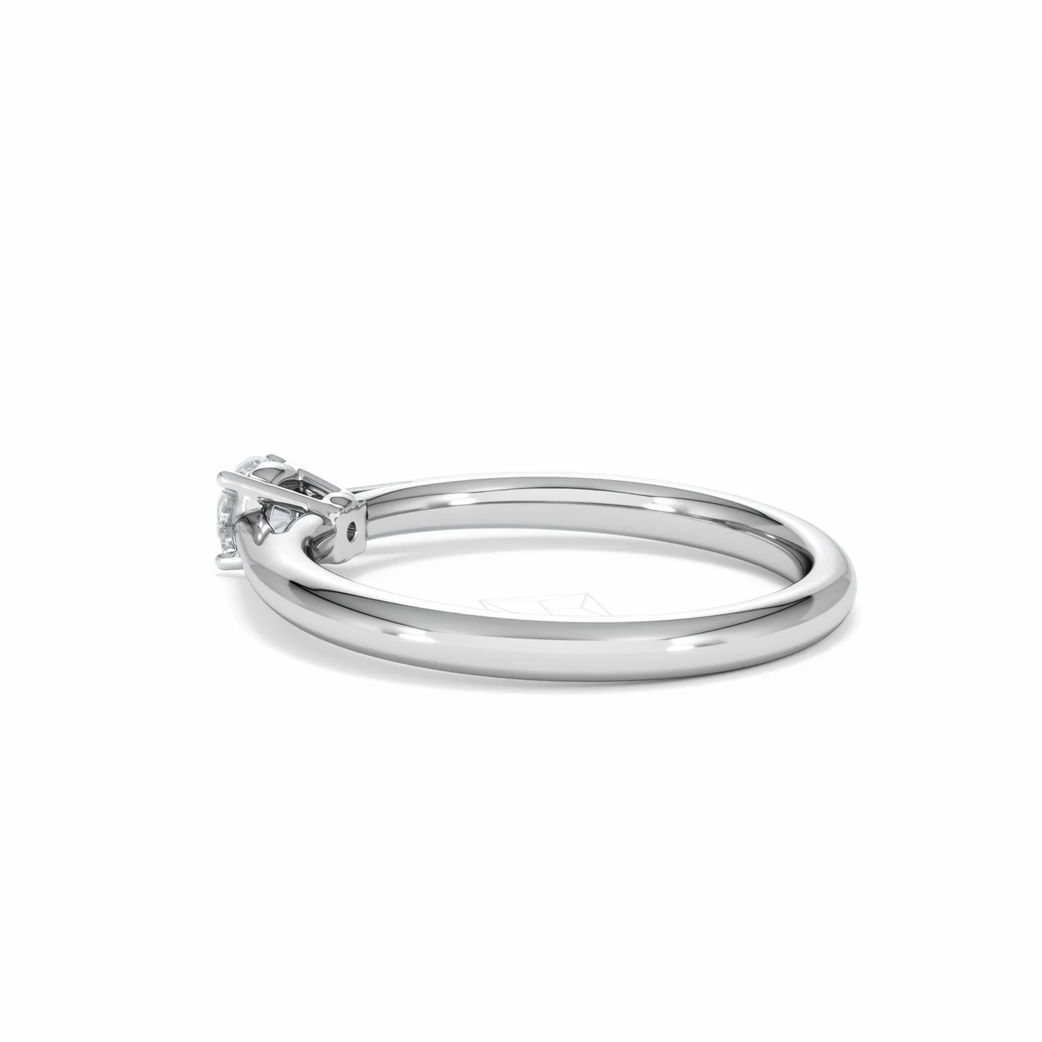 Engagement Ring Elysia 0.25ct Lab Diamond G/Vs in 18K White Gold - Image 61