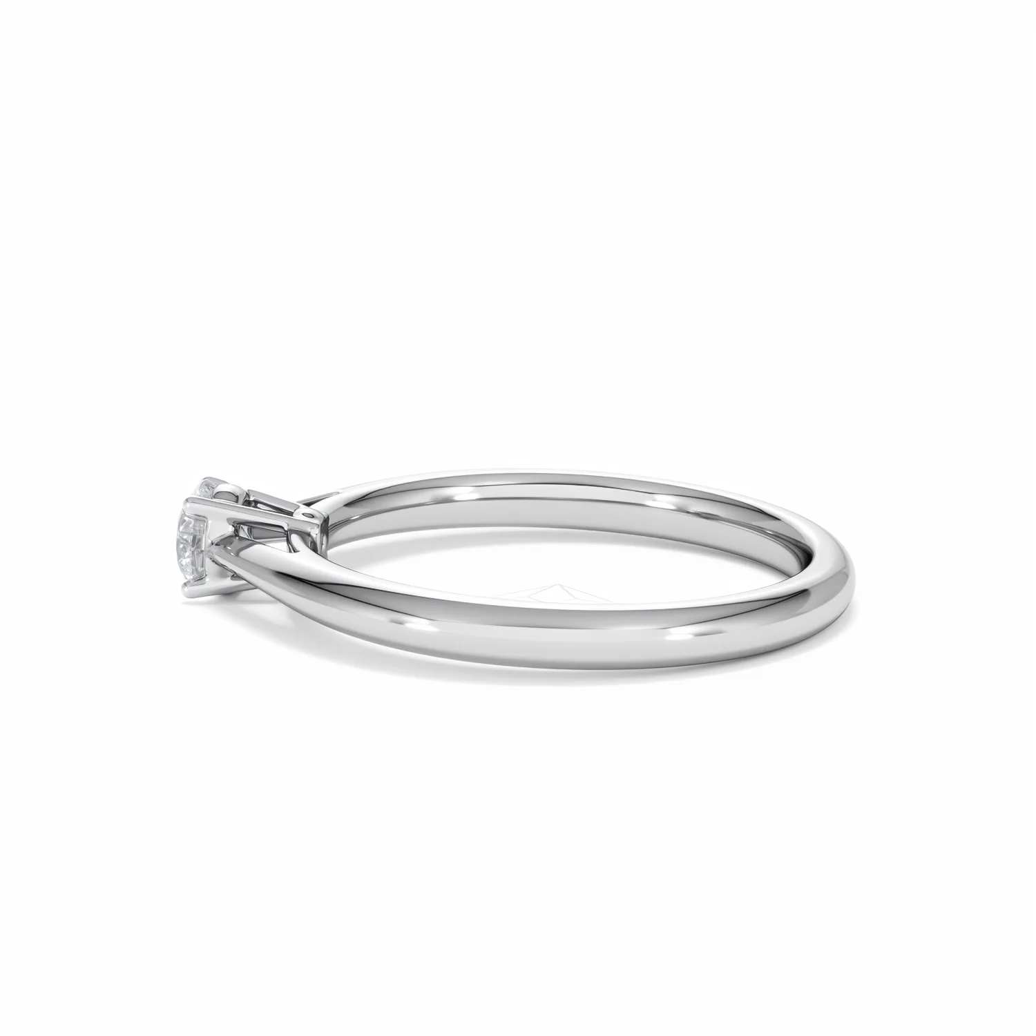 Engagement Ring Elysia 0.25ct Lab Diamond G/Vs in 18K White Gold - Image 66
