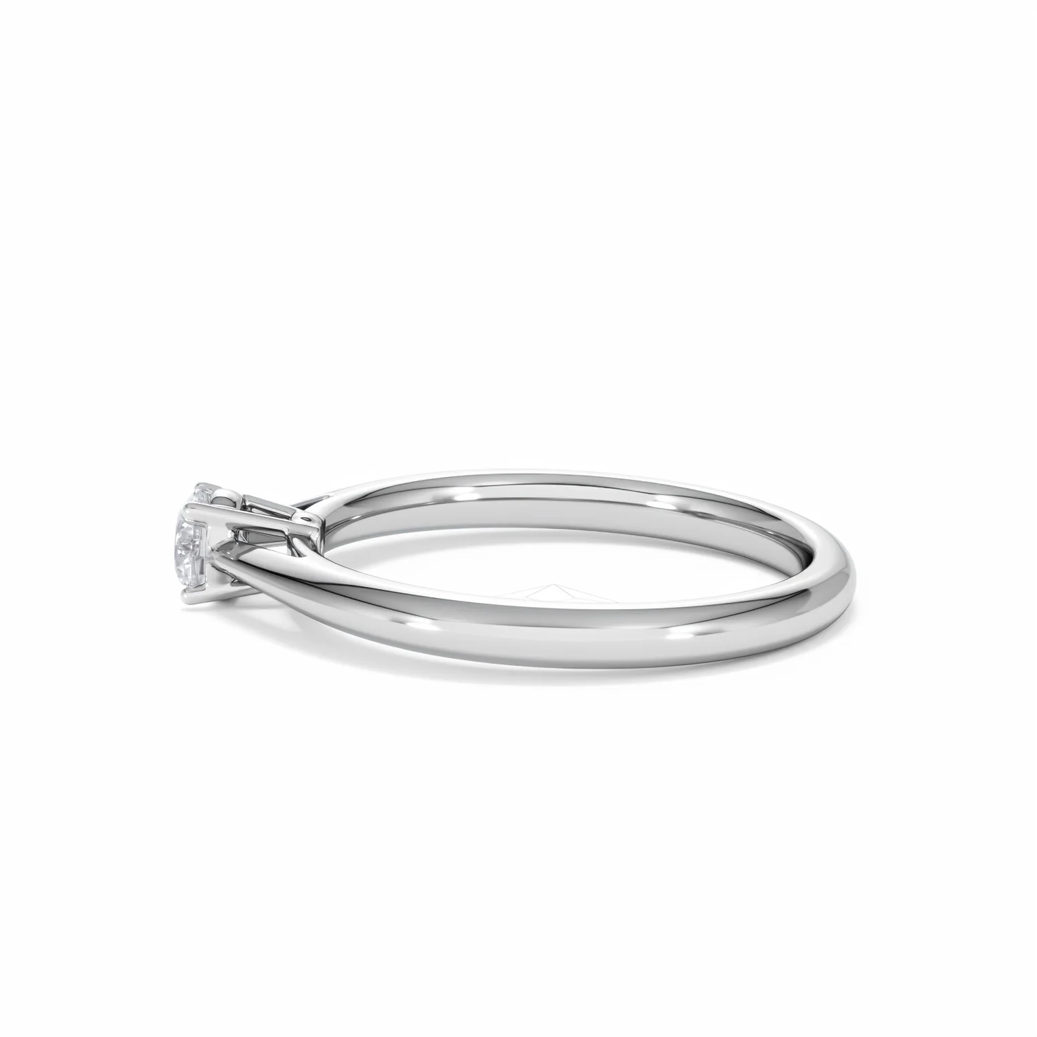 Engagement Ring Elysia 0.25ct Lab Diamond G/Vs in 18K White Gold - Image 67