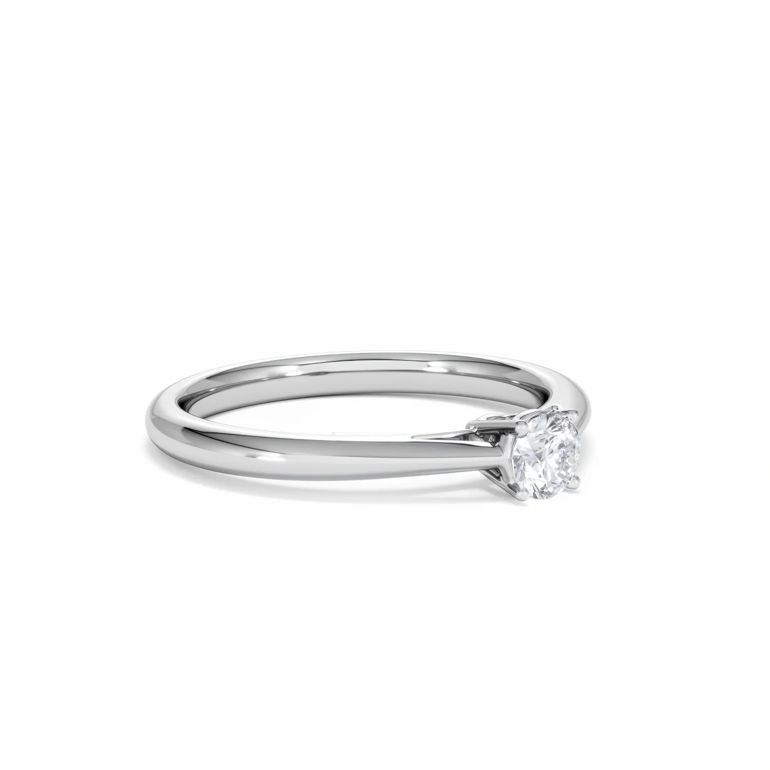 Engagement Ring Elysia 0.25ct Lab Diamond G/Vs in Platinum - Image 17